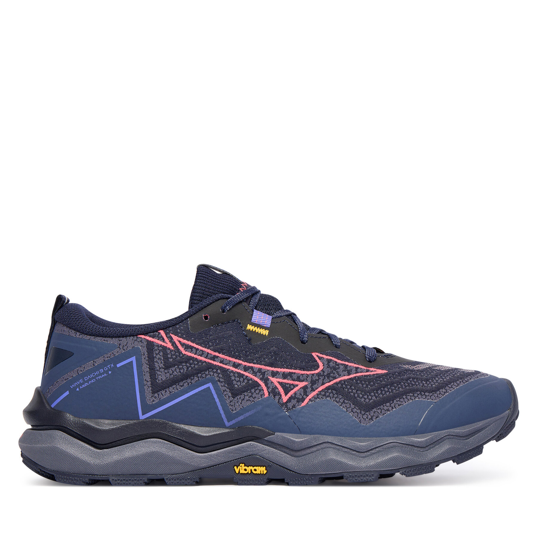 Mizuno Buty do biegania Wave Daichi 9 Gtx GORE-TEX J1GK2556 Szary