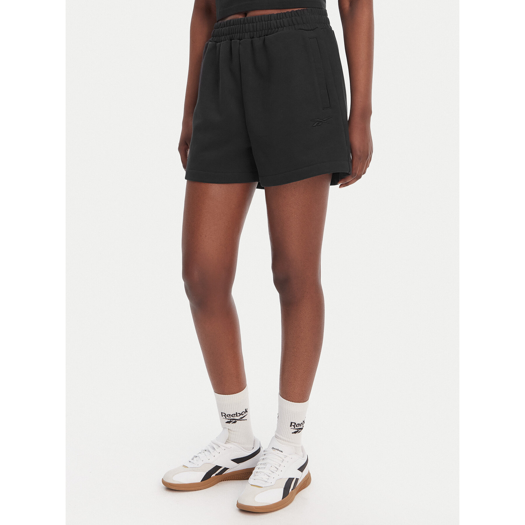 Reebok Szorty sportowe Reebok x Ewa Chodakowska RK25623CCW Czarny Regular Fit
