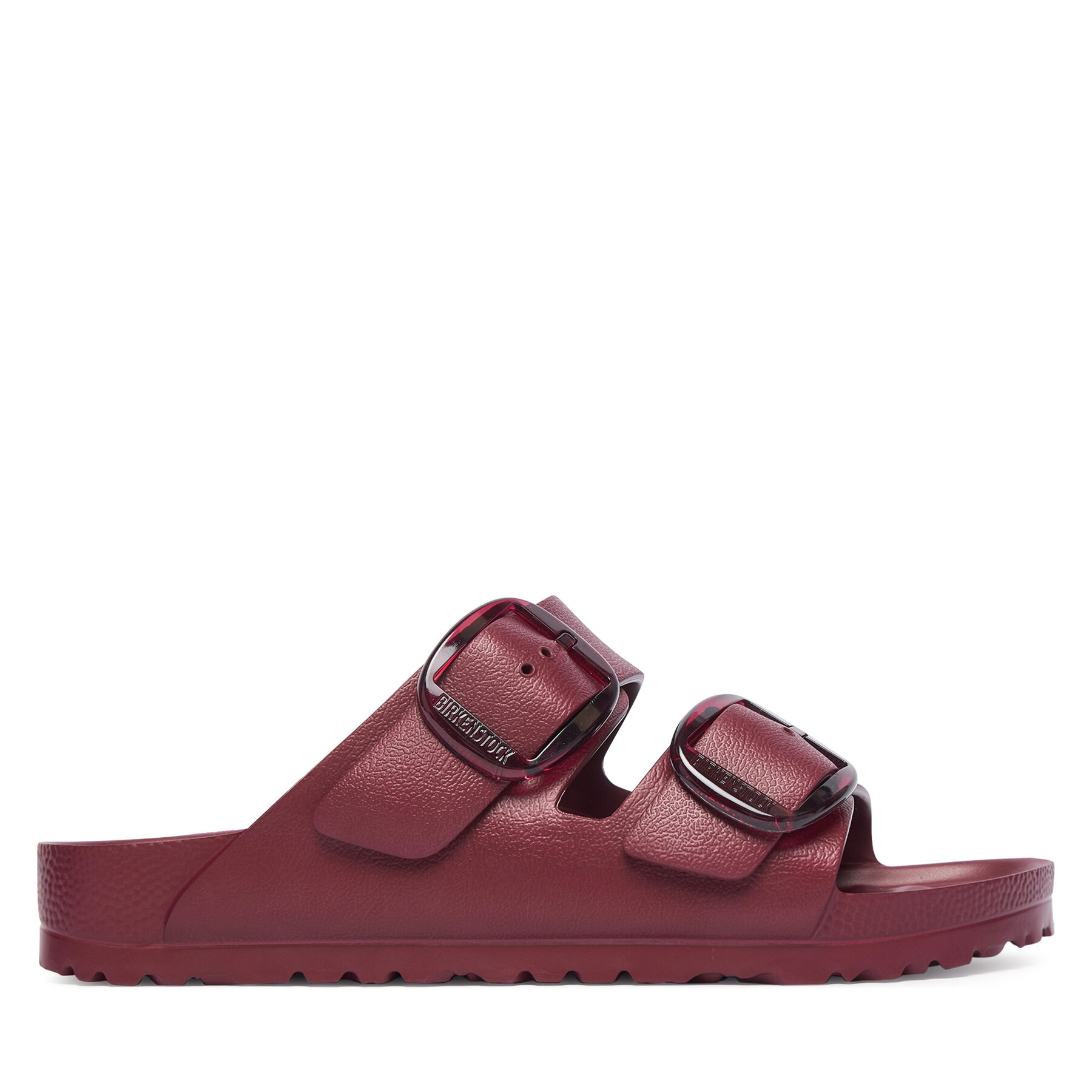 Birkenstock Klapki Arizona Big Buckle 1033115 Bordowy