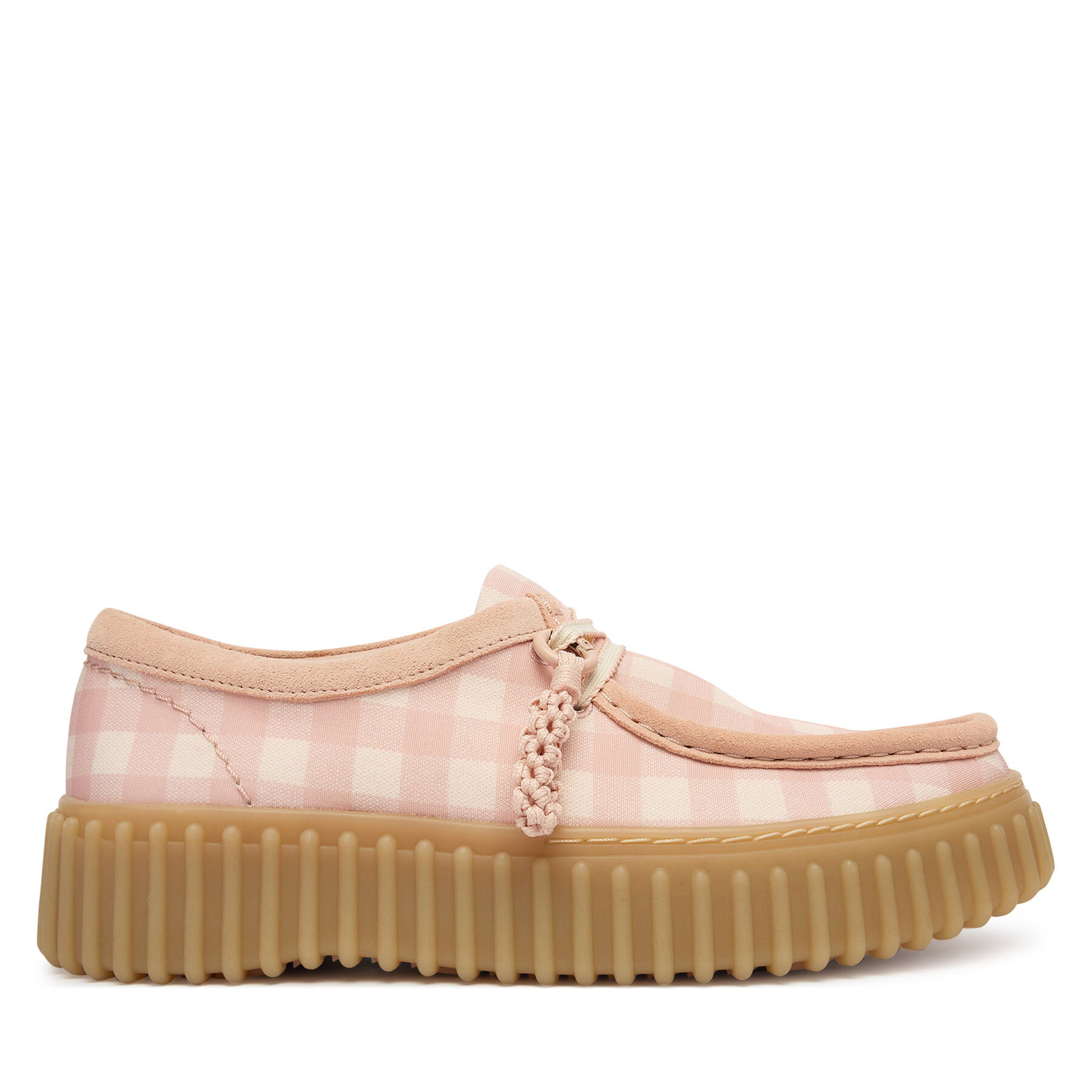 Clarks Półbuty Torhill Bee 26186298 Różowy