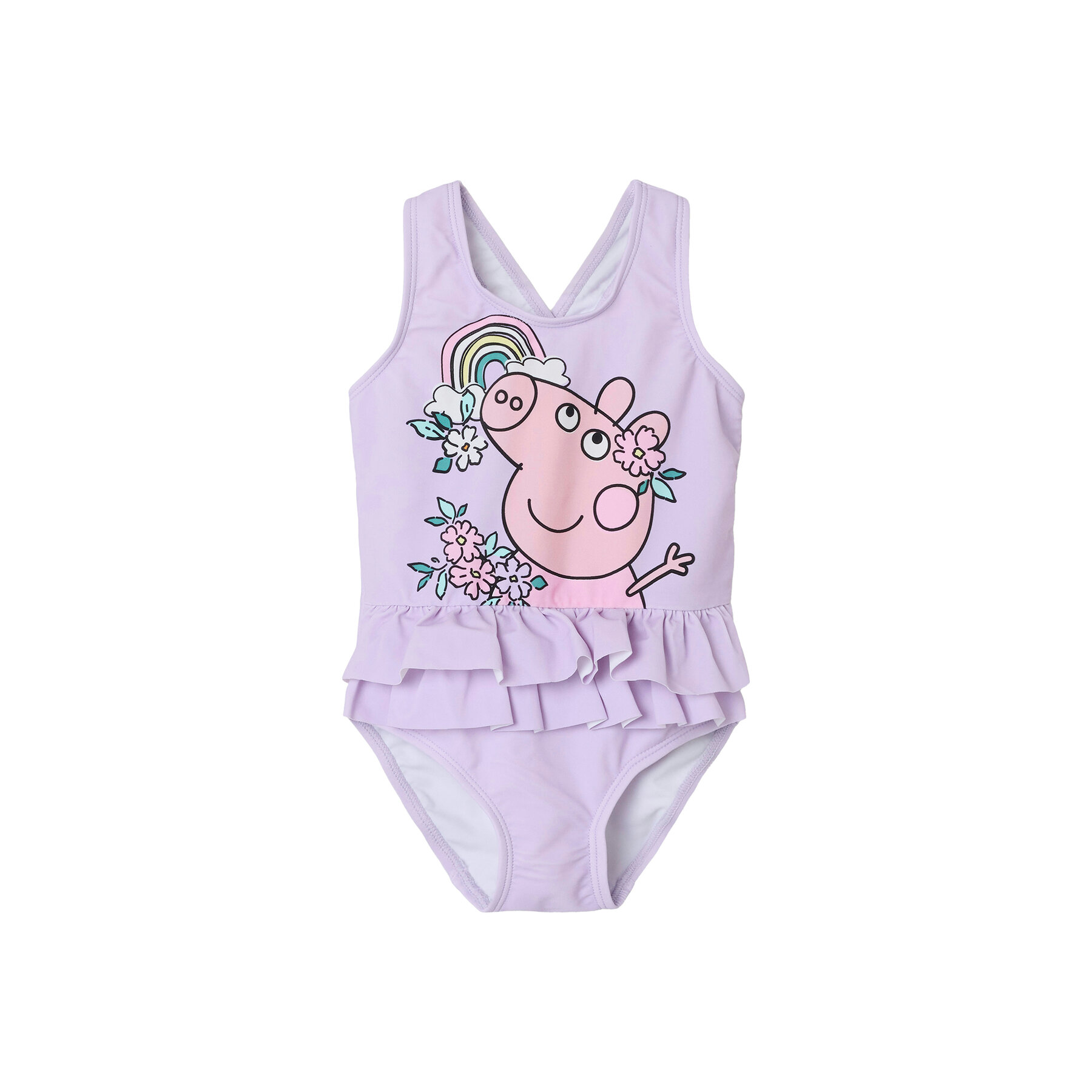 NAME IT Strój kąpielowy PEPPA 13239634 Fioletowy