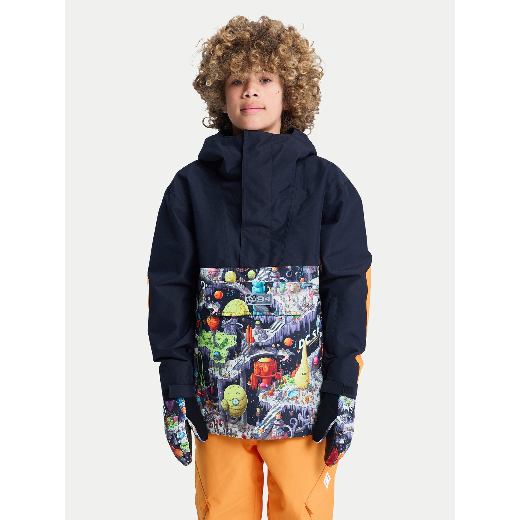 DC Shoes Kurtka narciarska ADBTJ03031 Czarny Regular Fit