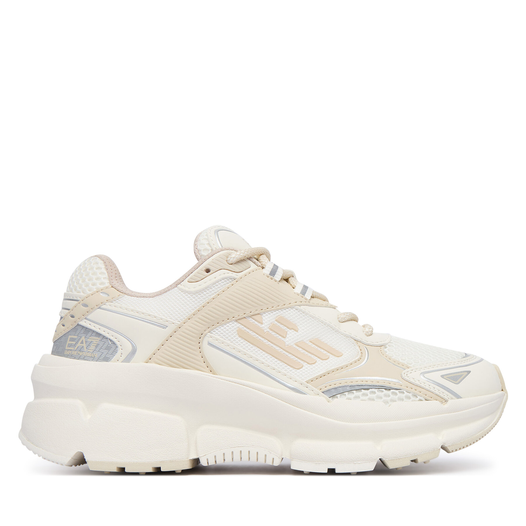 EA7 Emporio Armani Sneakersy 7X000663 AF23619 MZ601 Beżowy