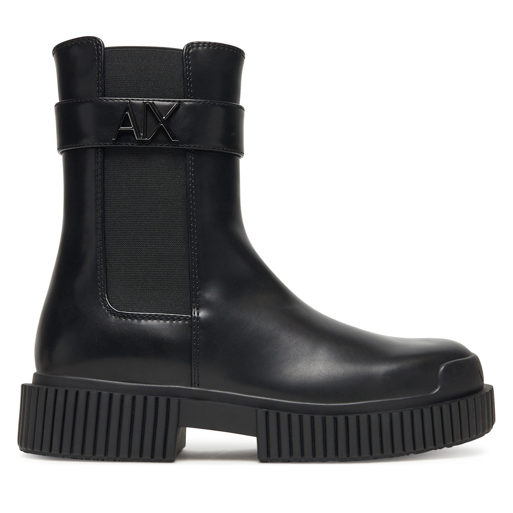 Armani Exchange Botki XW001634 AF17474 UC001 Czarny