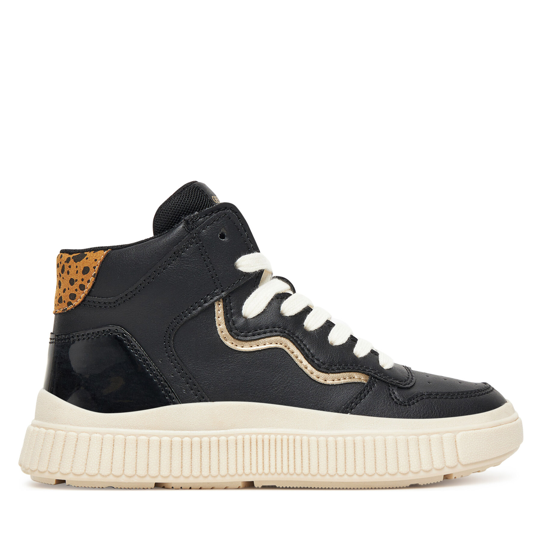 Geox Sneakersy J Laquinny J56M3B 05402 C0531 S Czarny