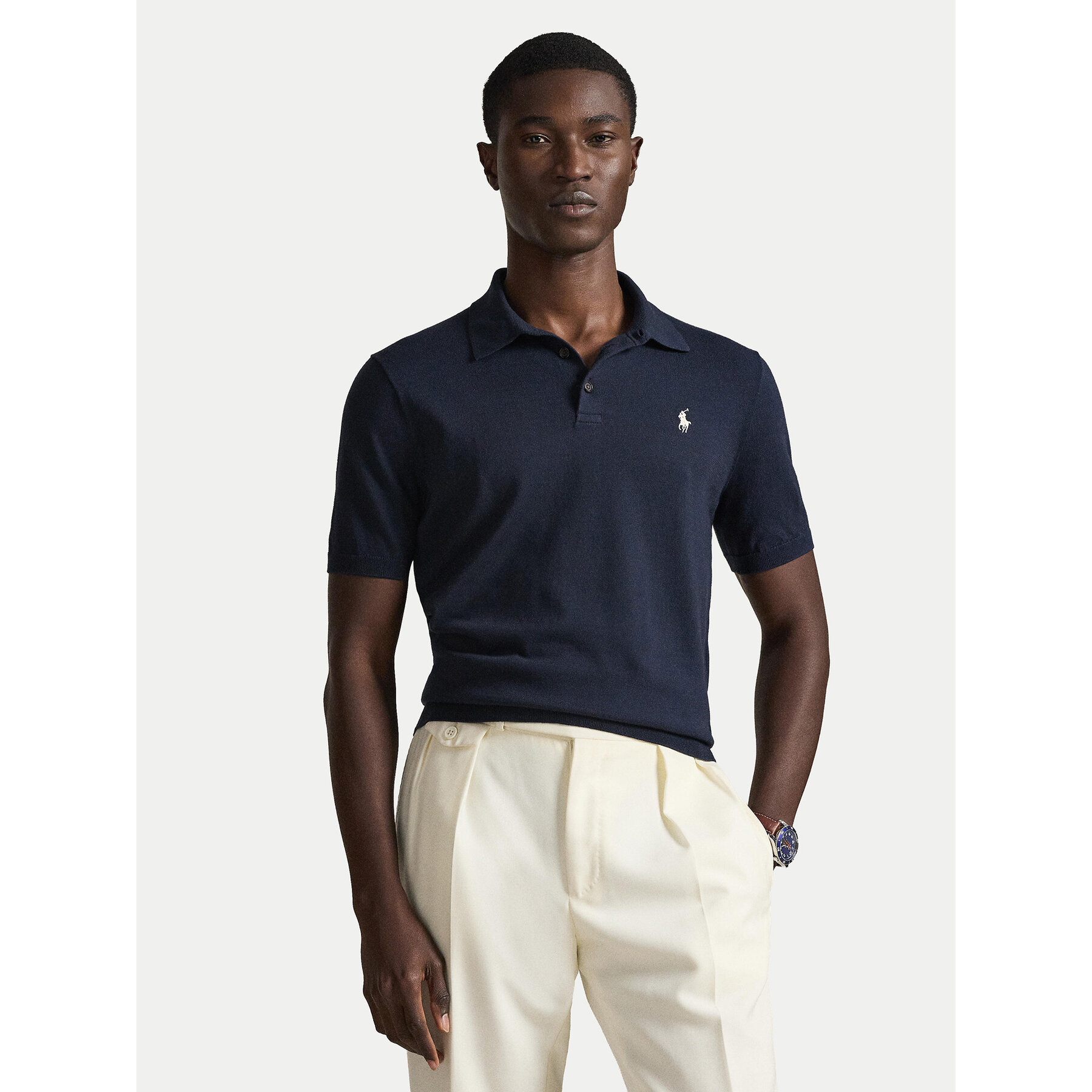 Polo Ralph Lauren Polo 710980682001 Granatowy Regular Fit