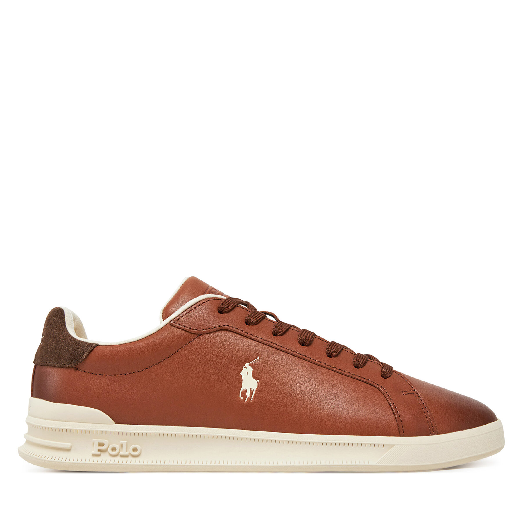 Polo Ralph Lauren Sneakersy Heritage Court II 809965073001 Brązowy