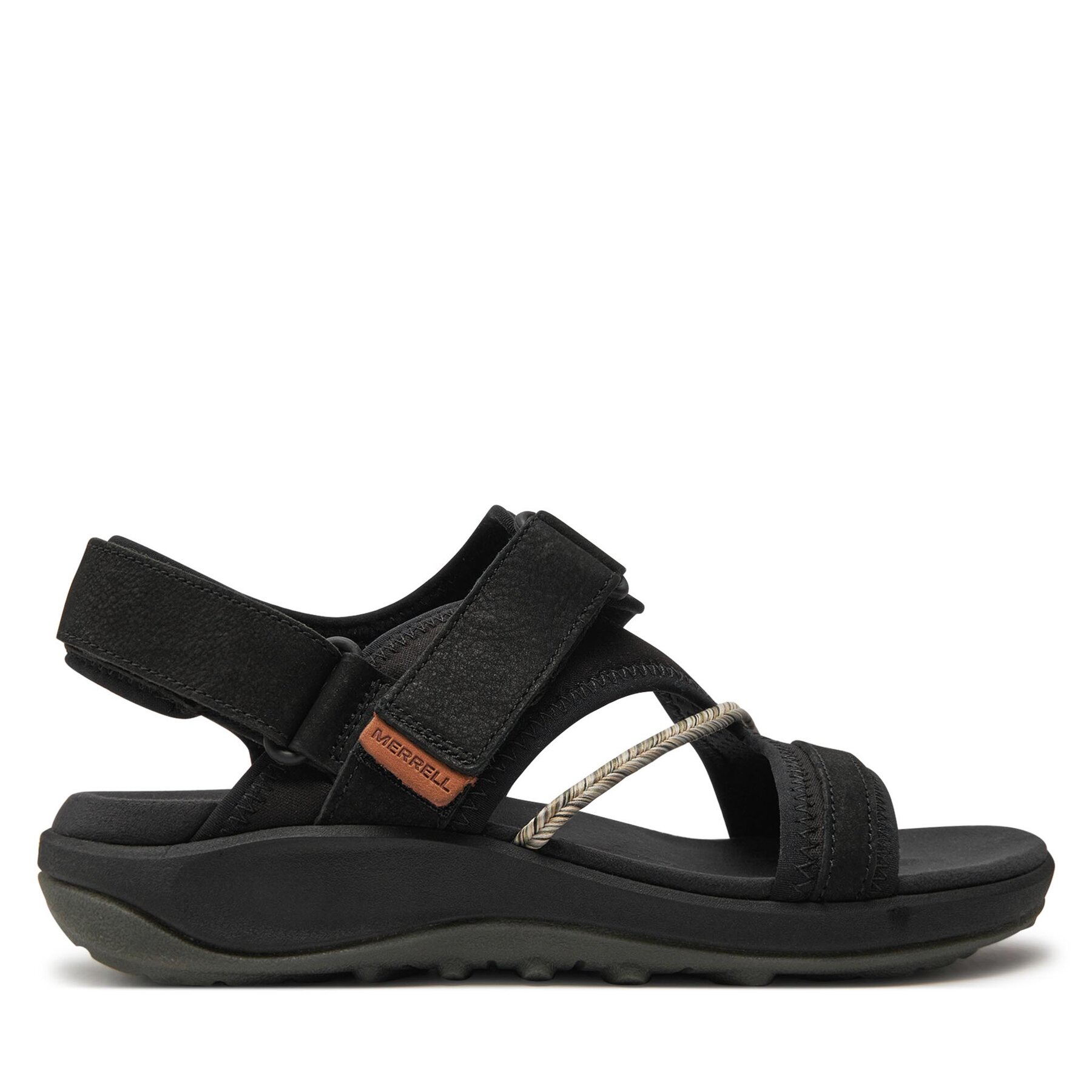 Merrell Sandały Terran 4 Backstrap J006412 Czarny