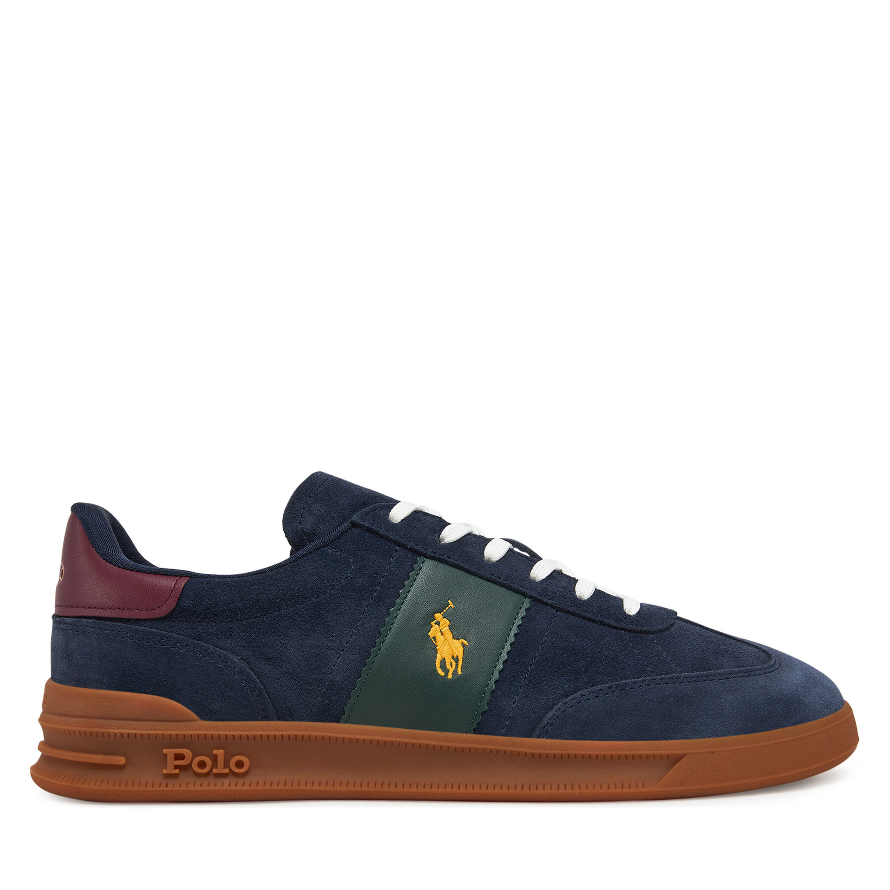 Polo Ralph Lauren Sneakersy Heritage Aera 809954903002 Granatowy