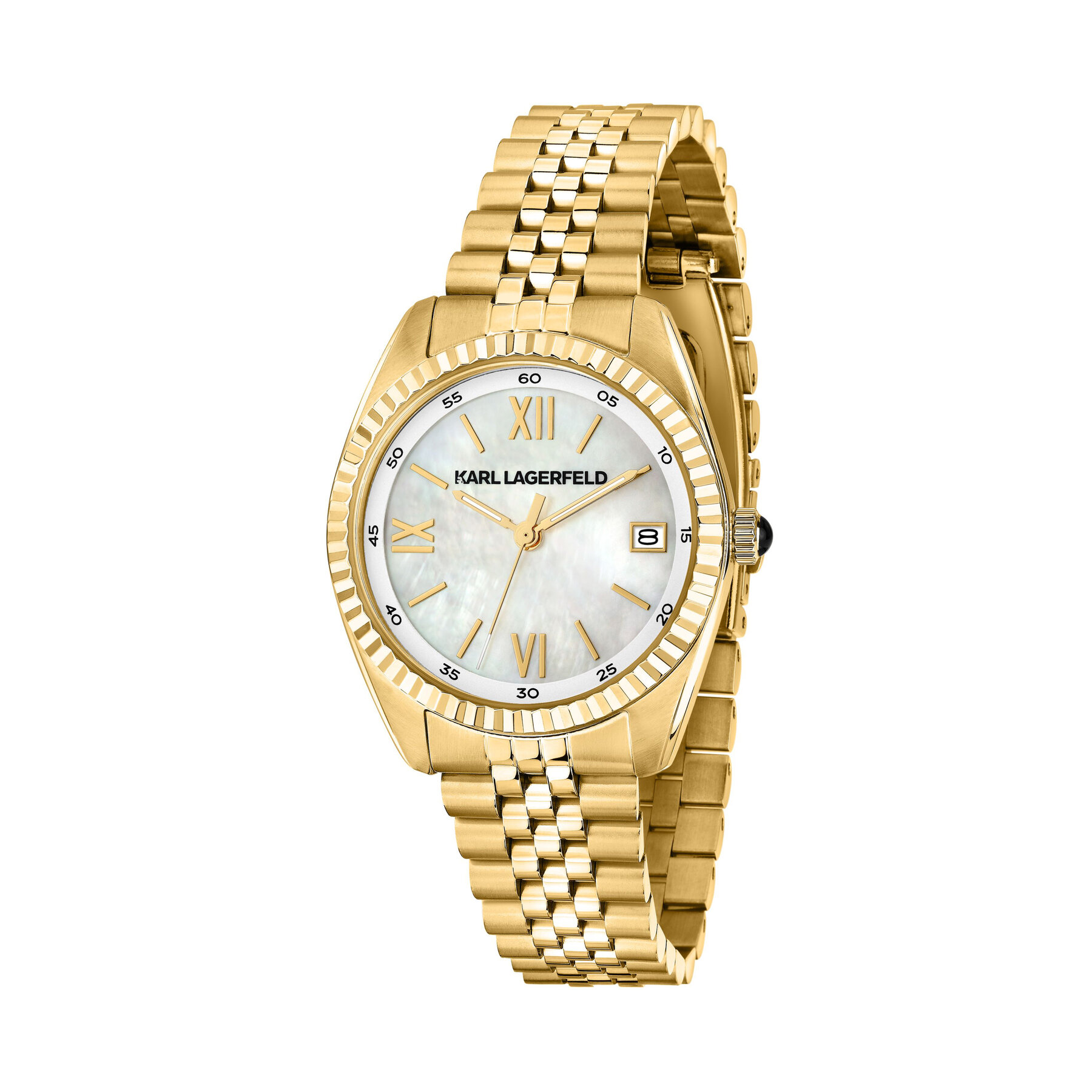 KARL LAGERFELD Zegarek R0553108505 Złoty