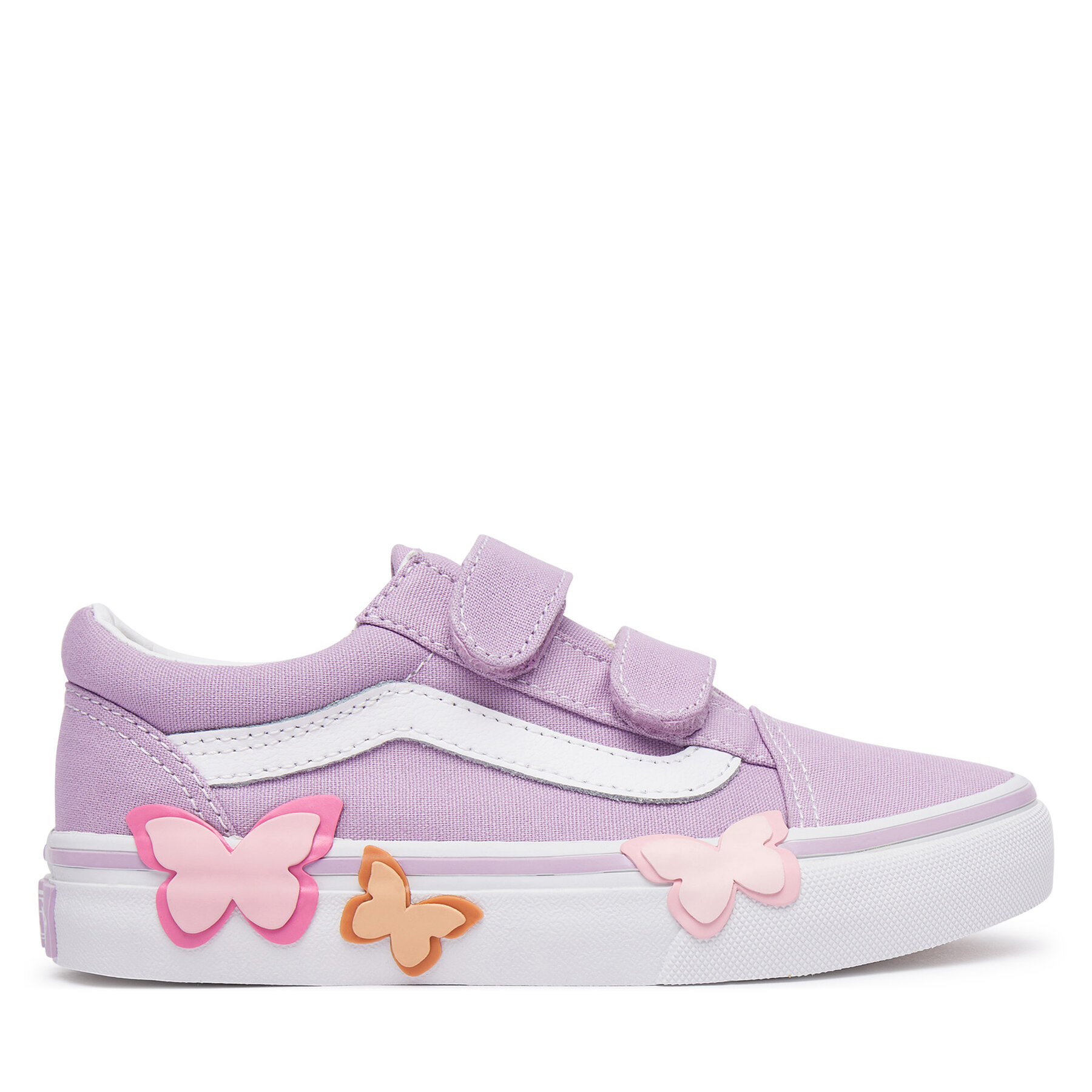 Vans Tenisówki Old Skool V Butterfly VN000EBRFSF1 Fioletowy
