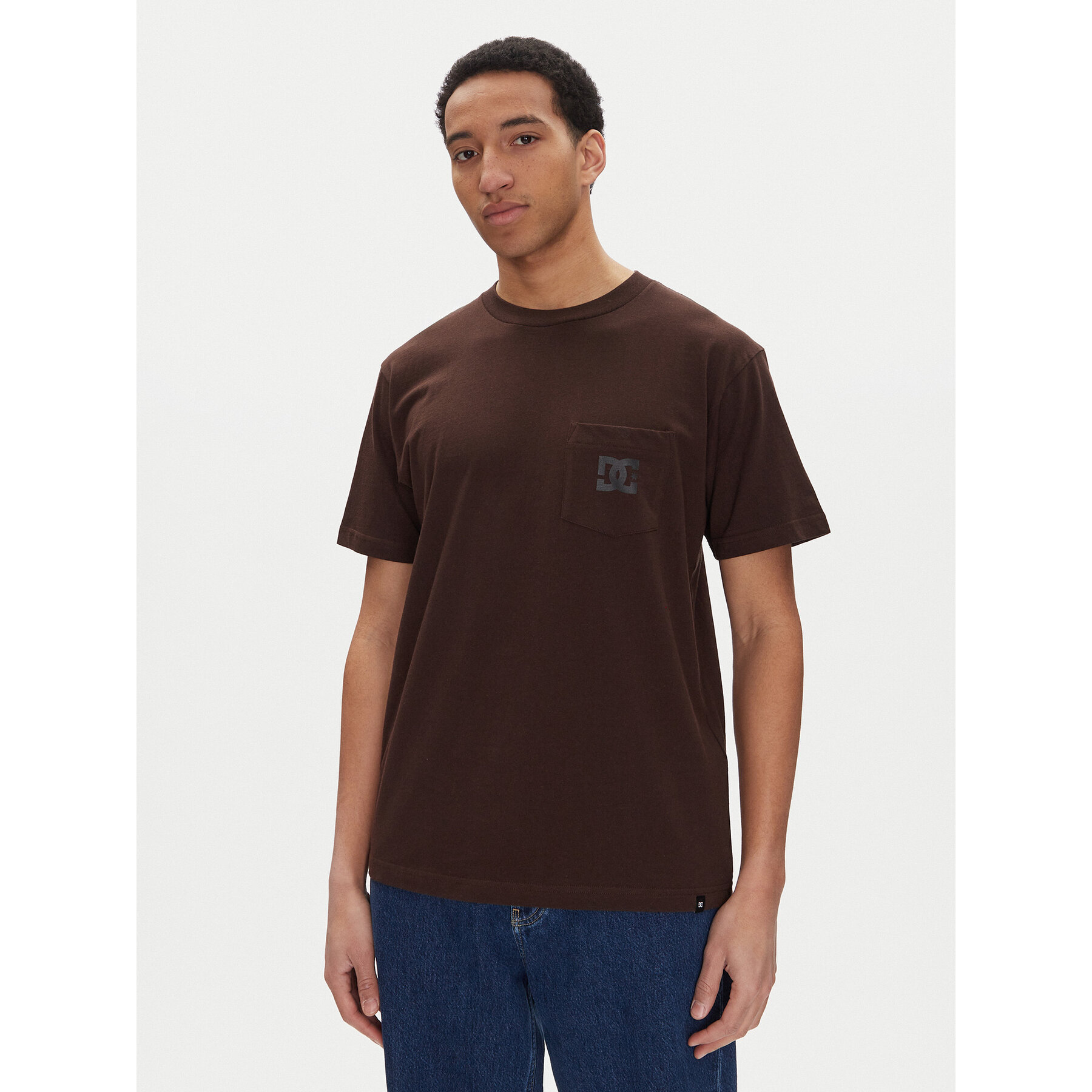 DC Shoes T-Shirt ADYZT05377 Brązowy Heritage Fit