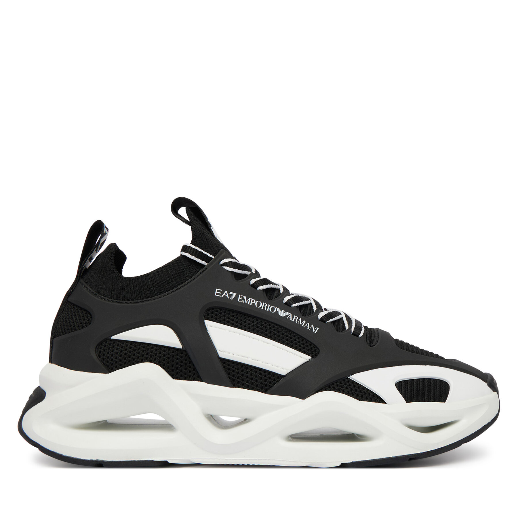 EA7 Emporio Armani Sneakersy 7X000383 AF19525 MC008 Czarny