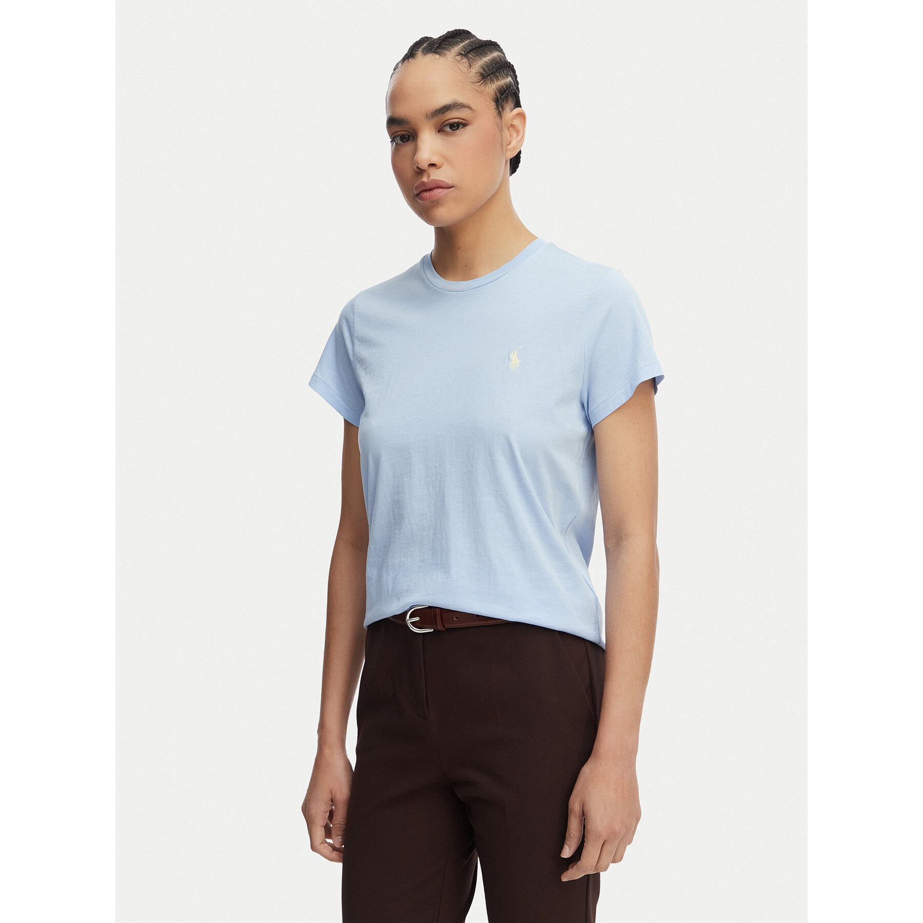 Polo Ralph Lauren T-Shirt 211B14605019 Niebieski jasny Classic Fit