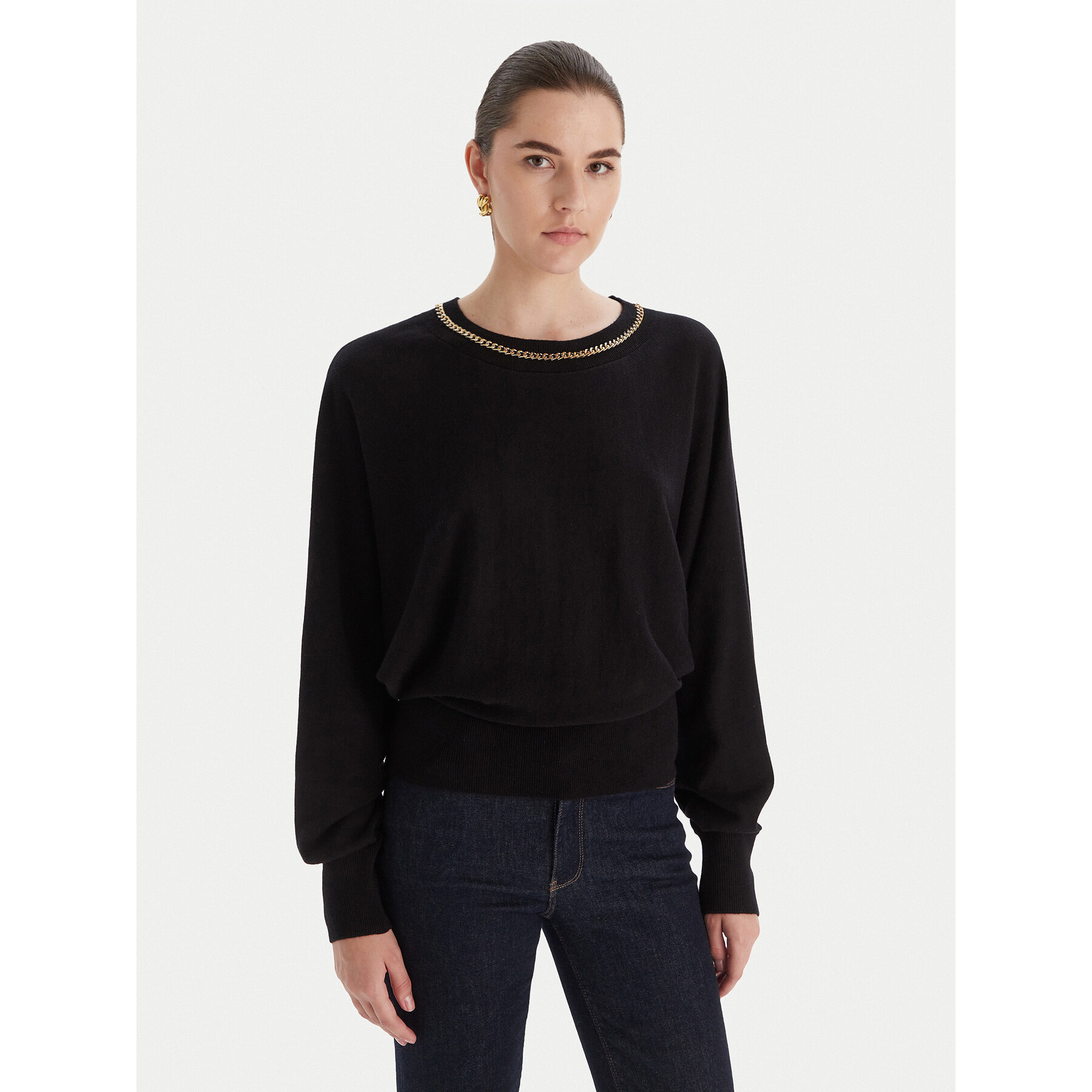 Marciano Guess Sweter 5BGR02 5782Z Czarny Regular Fit