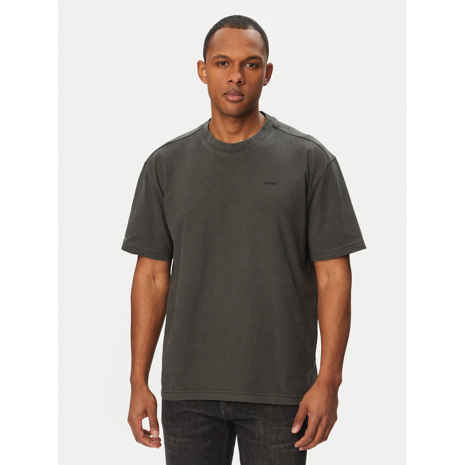 G-Star Raw T-Shirt Base D28588-E517 Czarny Regular Fit