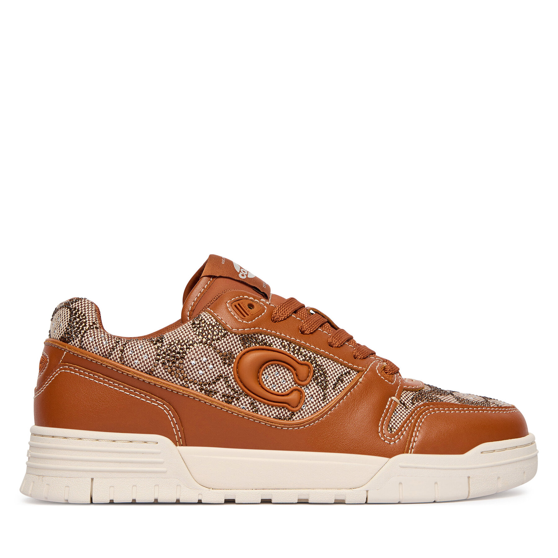 Coach Sneakersy CDE26 Brązowy