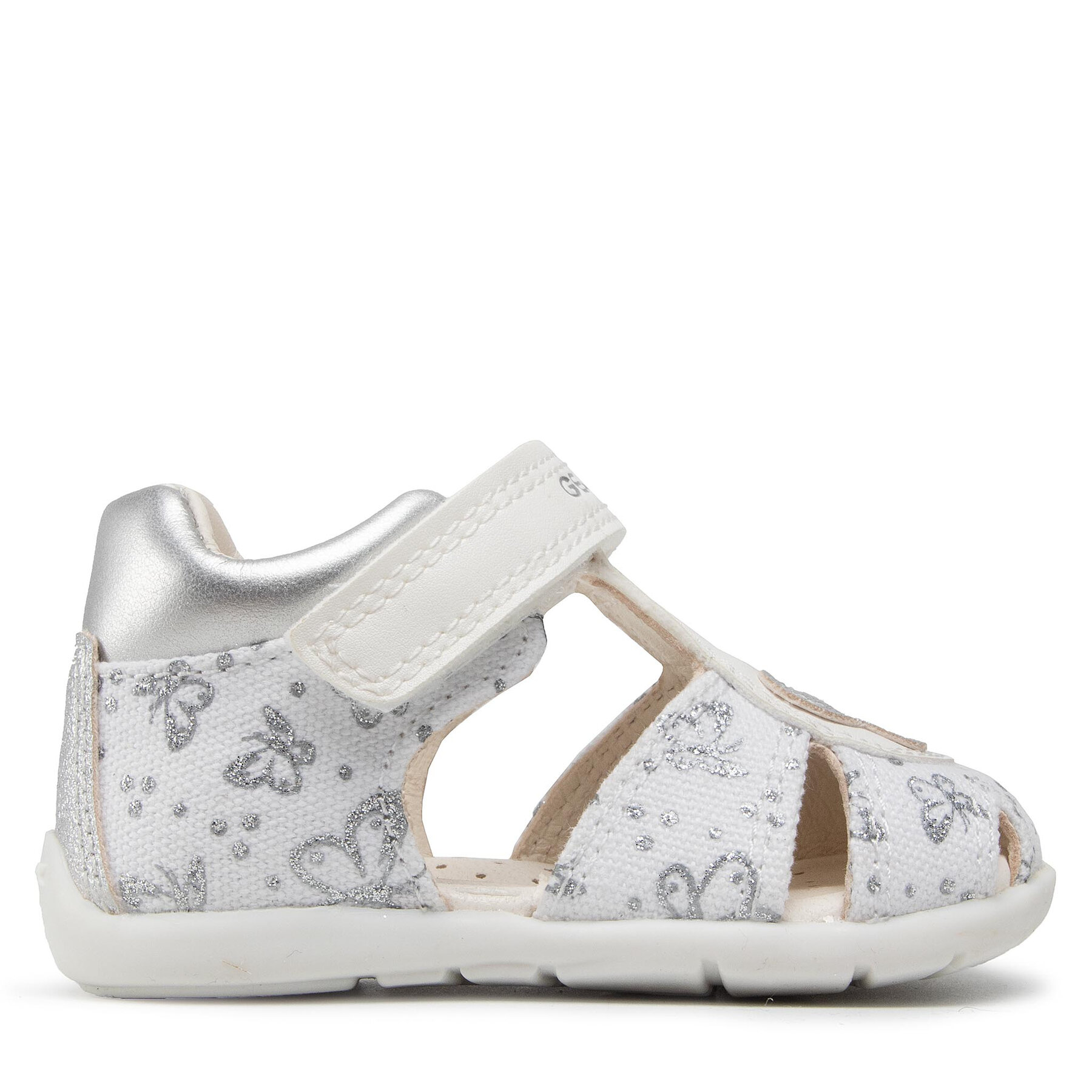 Geox Sandały B Elthan G. C B251QC 0AW54 C0007 Biały