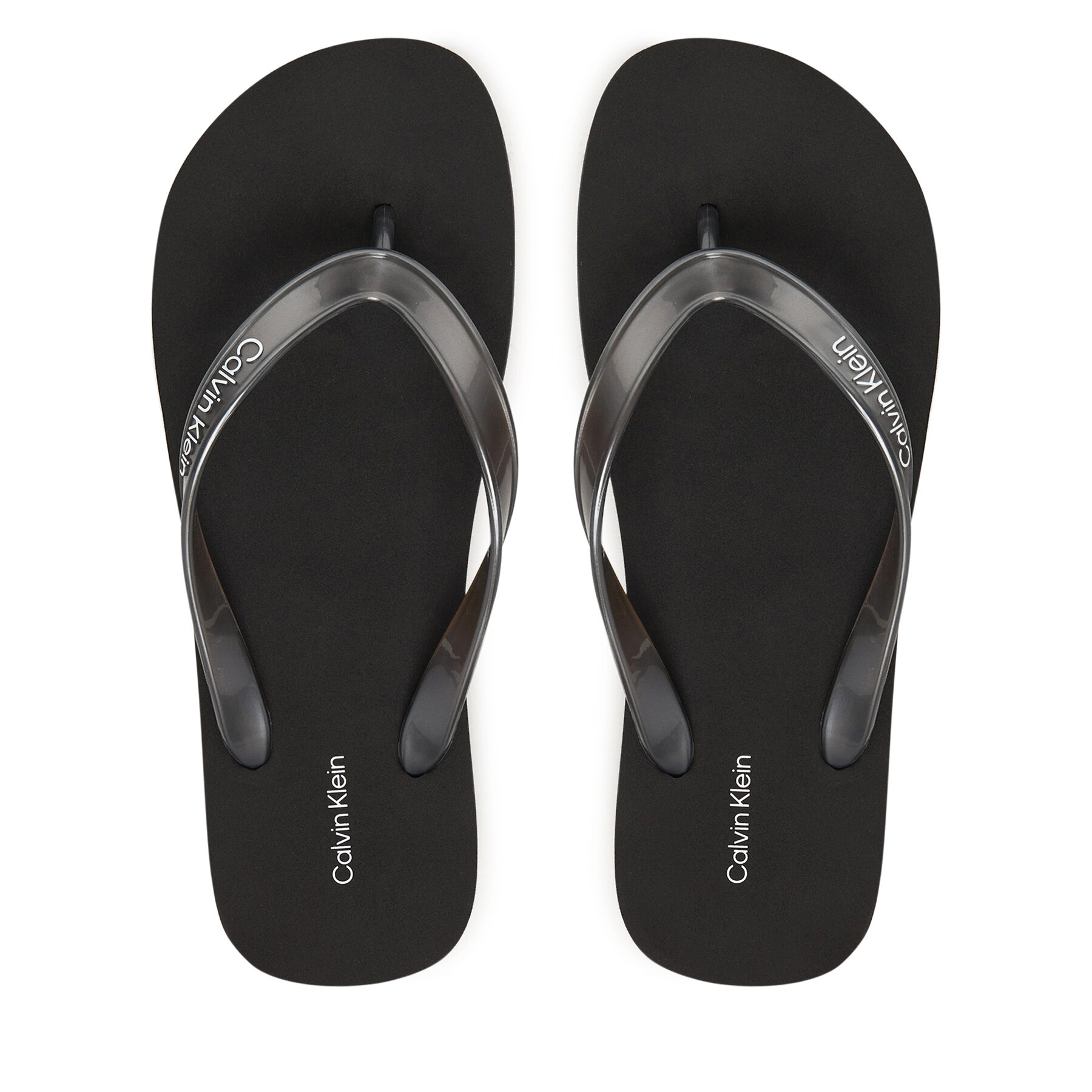 Calvin Klein Japonki Flatform Flip Flop Met Tpu HW0HW03120 Czarny