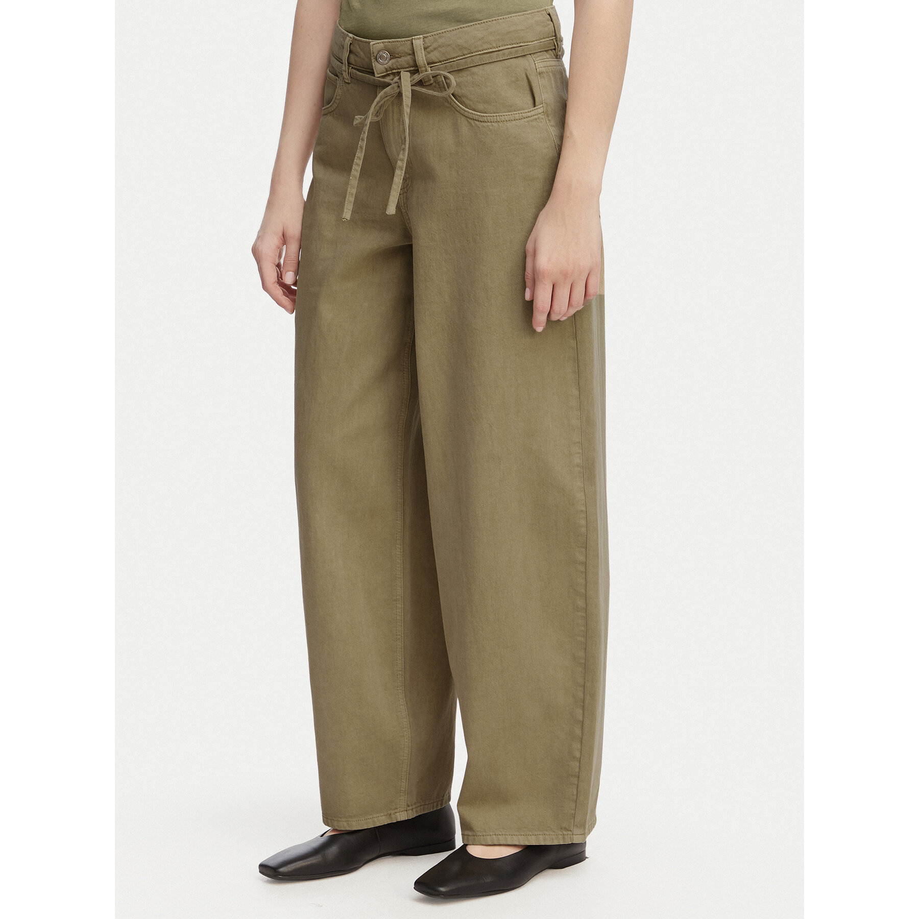 ONLY Jeansy Gianna 15372521 Beżowy Straight Leg
