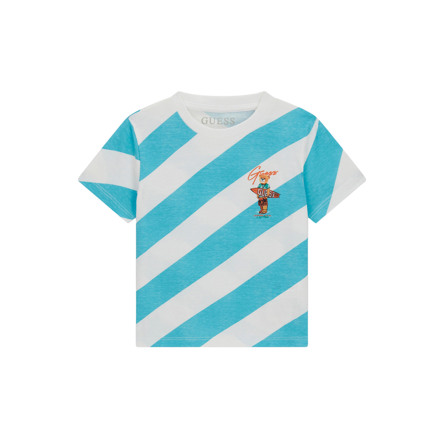 Guess T-Shirt N6GI05 K8HM4 Kolorowy Relaxed Fit