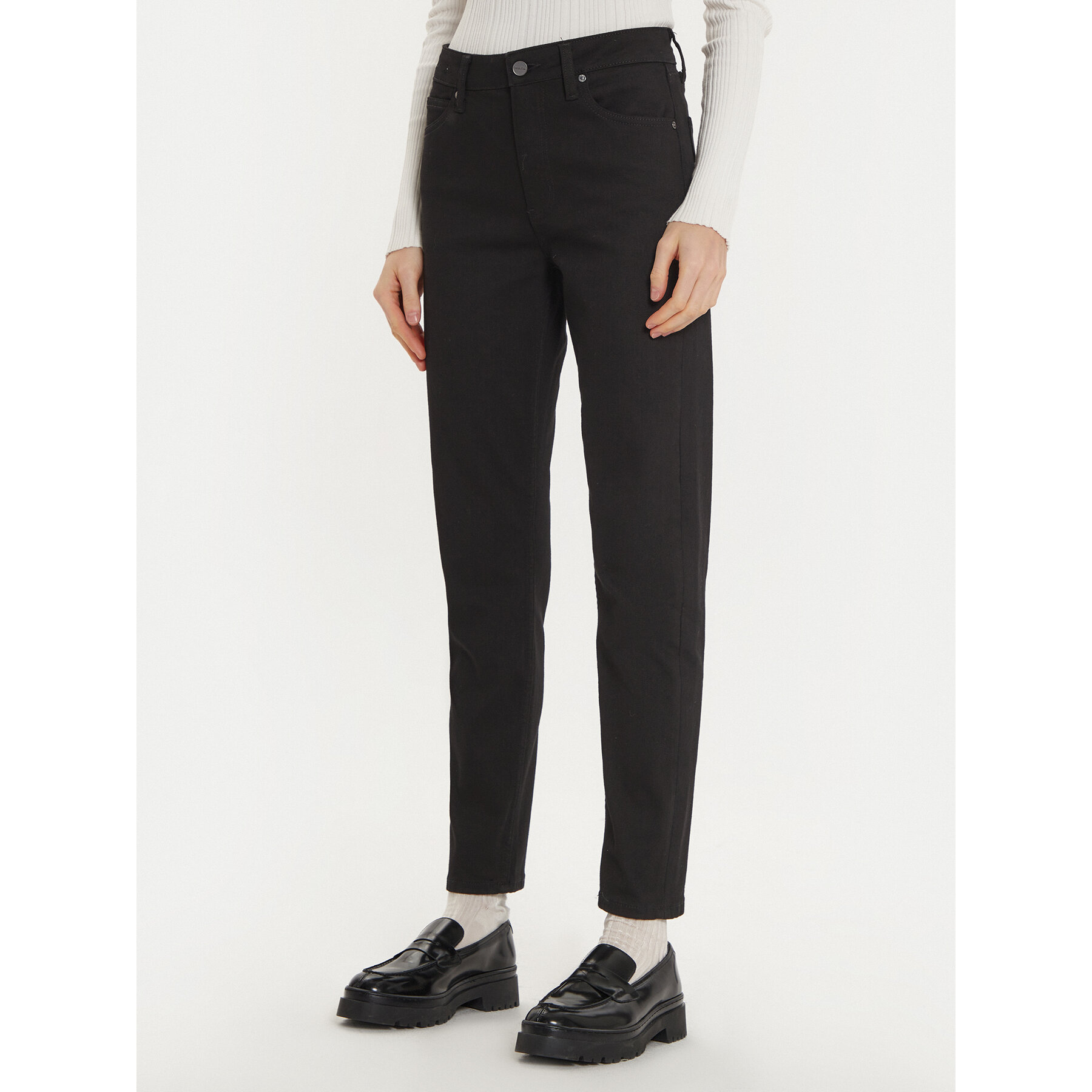 Calvin Klein Jeansy K20K207607 Czarny Slim Fit