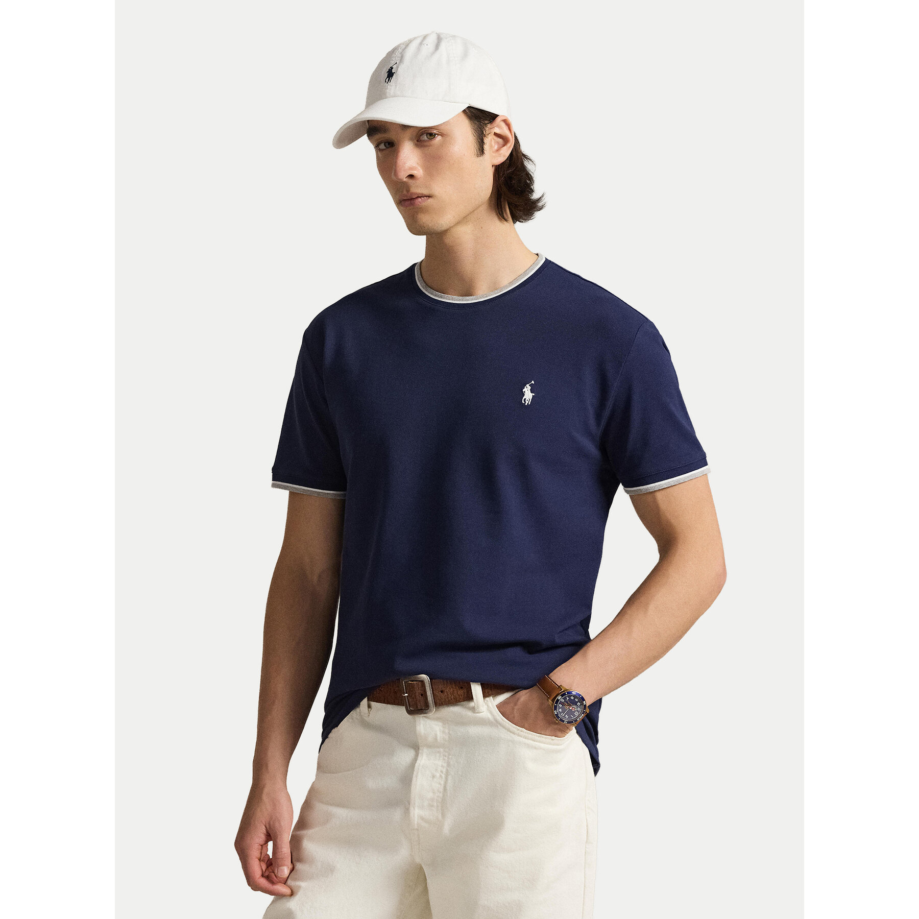 Polo Ralph Lauren T-Shirt 710963492001 Granatowy Regular Fit