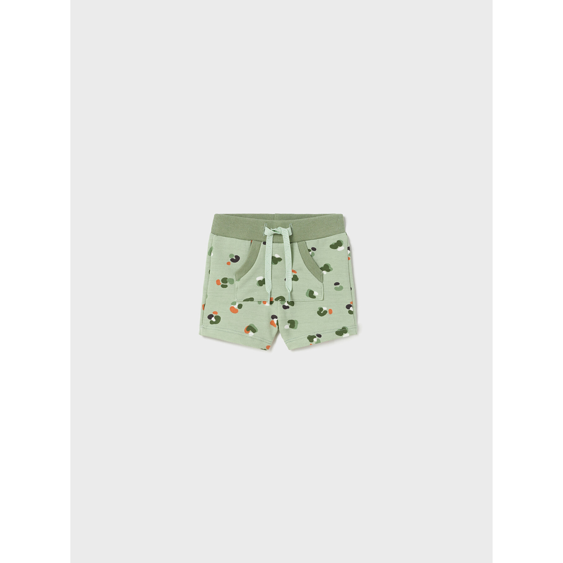 Mayoral Szorty sportowe 1260 Zielony Regular Fit