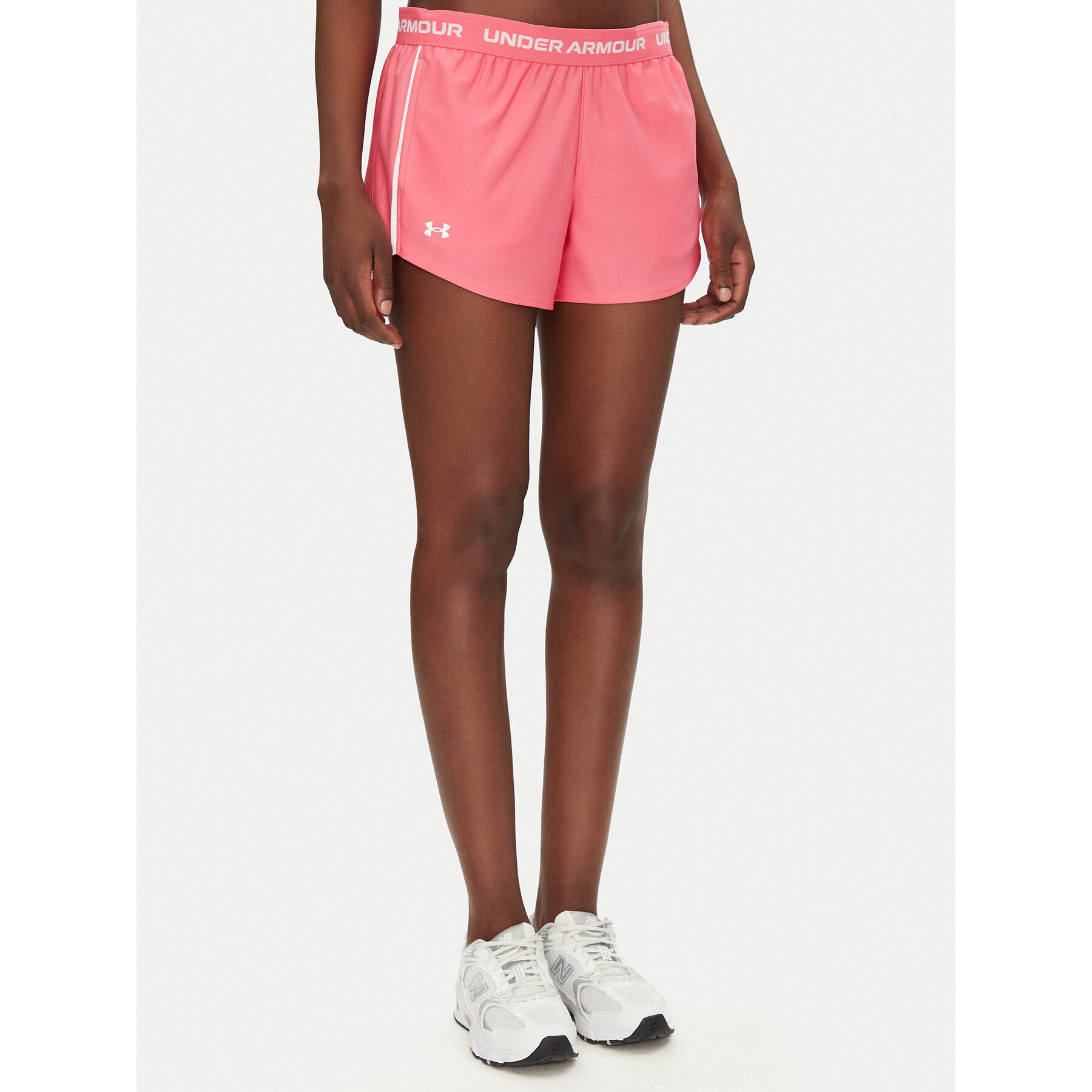 Under Armour Szorty sportowe Tech™ Play Up 1389882 Różowy Regular Fit