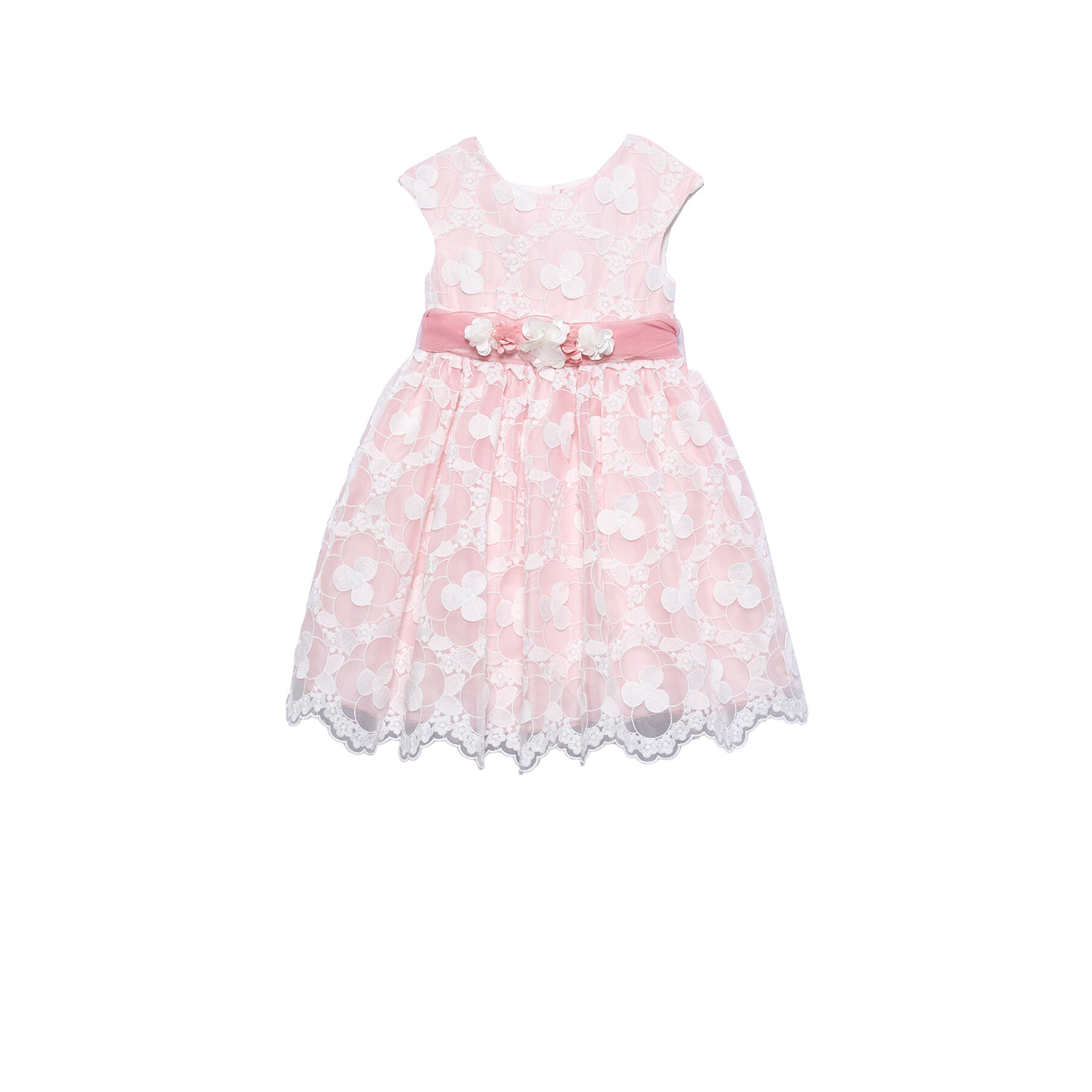 Abel & Lula Sukienka elegancka 5032 Różowy Regular Fit