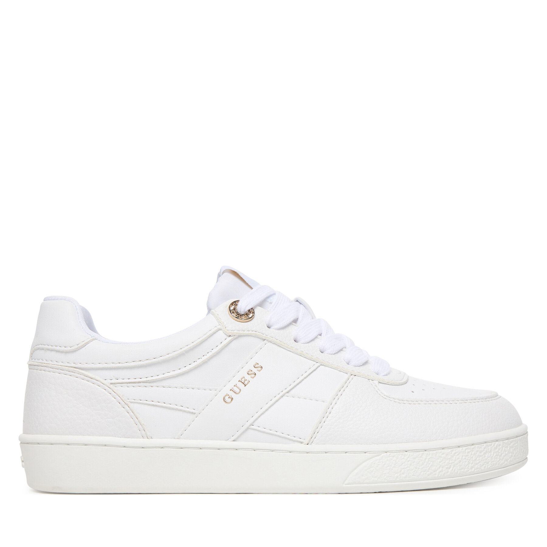 Guess Sneakersy FLPNAM ELE12 Biały