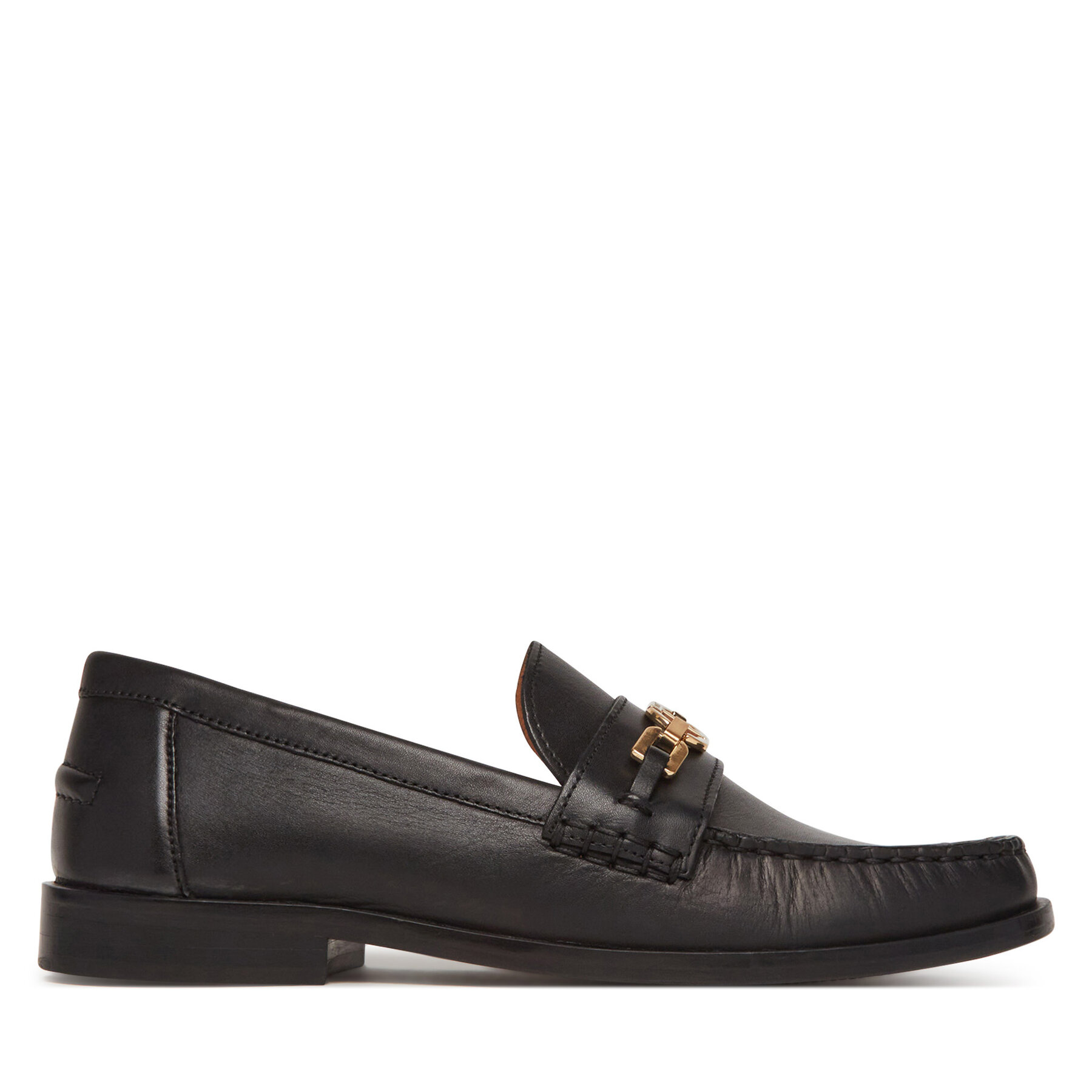 TWINSET Mokasyny 251TCP130 Czarny