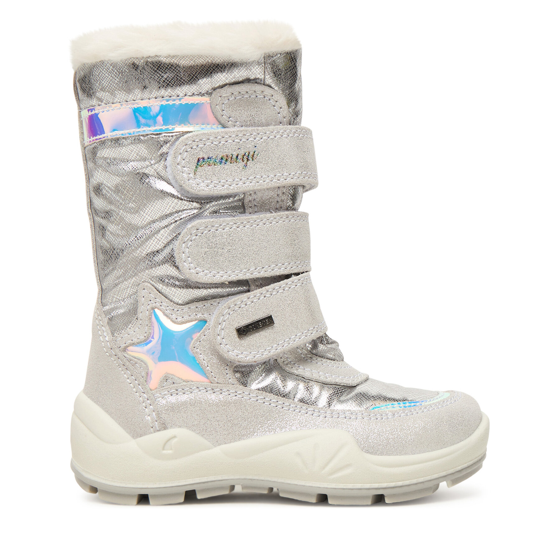Primigi Śniegowce GORE-TEX 8881666 M Srebrny