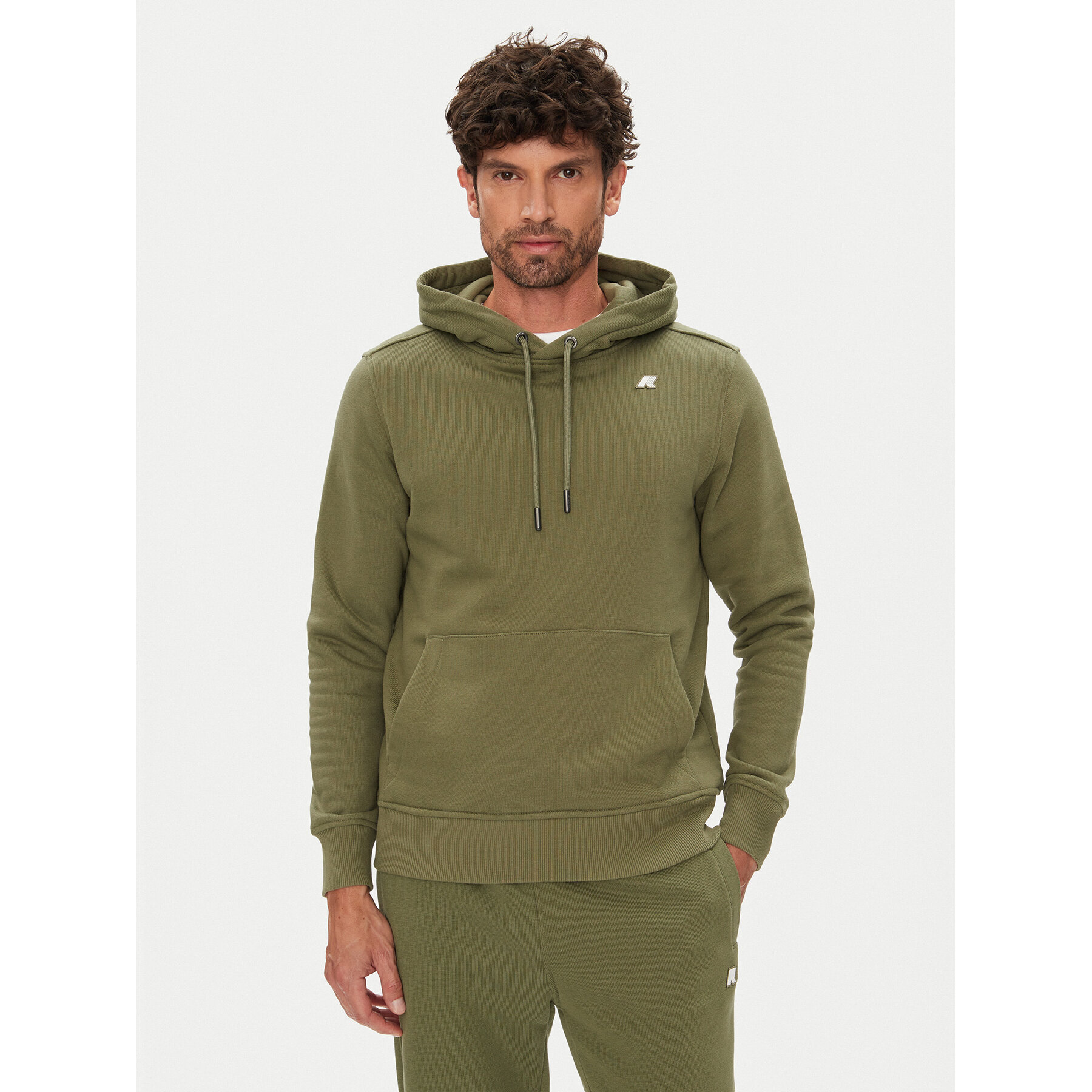 K-Way Bluza Barnie K31365W Zielony Regular Fit