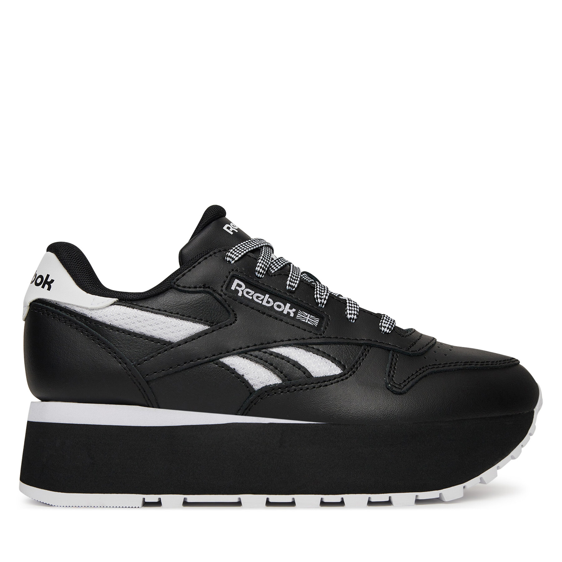 Reebok Sneakersy CLASSIC LEATHER TRIPLE LIFT 100209621 Czarny