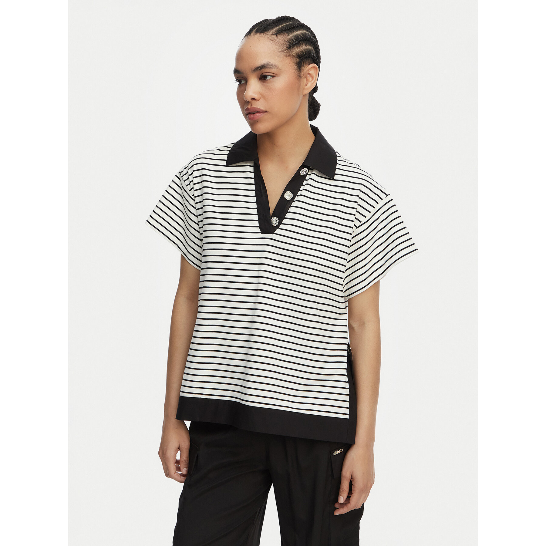 Liu Jo Polo WA6495 J4909 Kolorowy Regular Fit