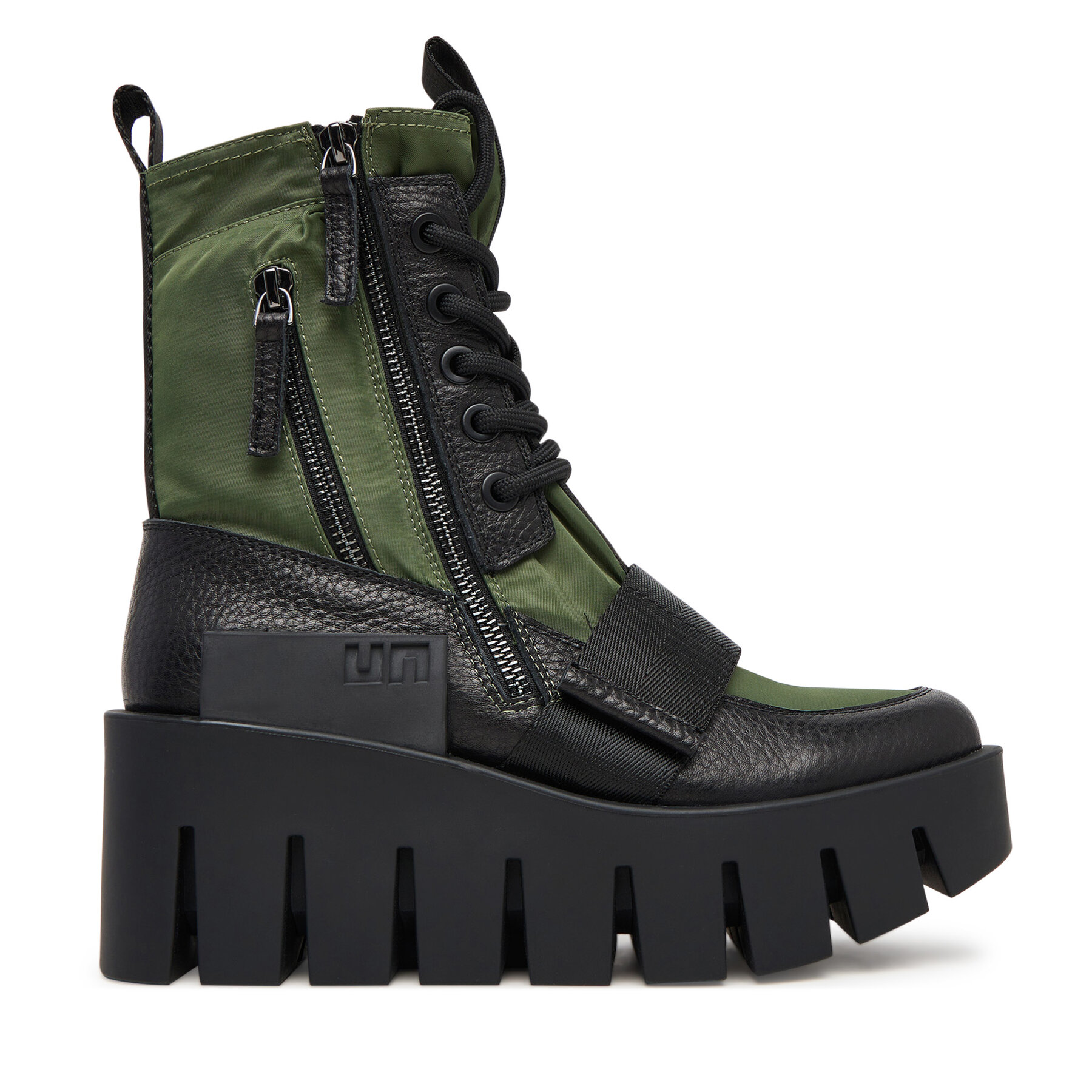 United Nude Trzewiki Grip Combat Lo 10961904165 Khaki