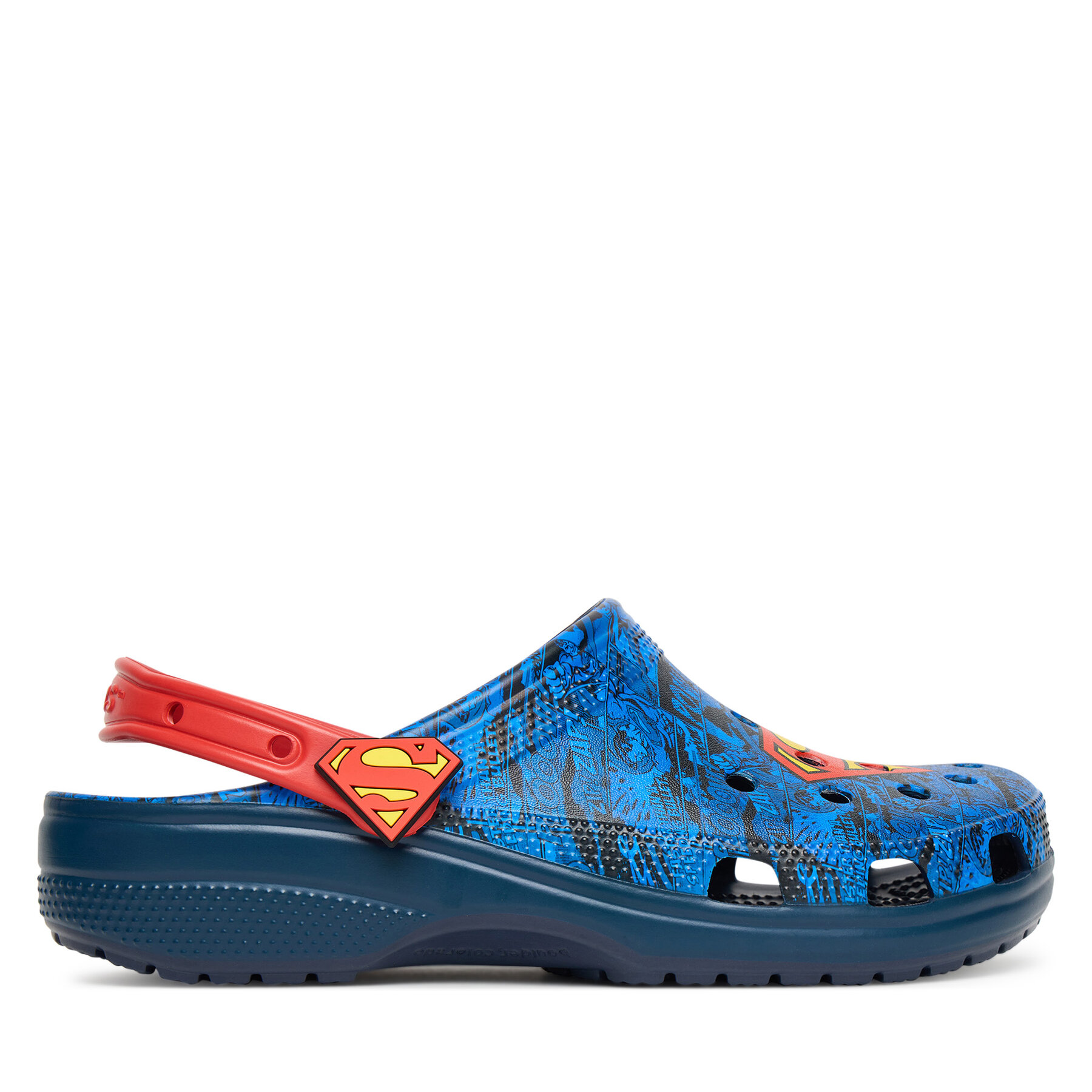 Crocs Klapki Superman Classic Clog 211131 Niebieski