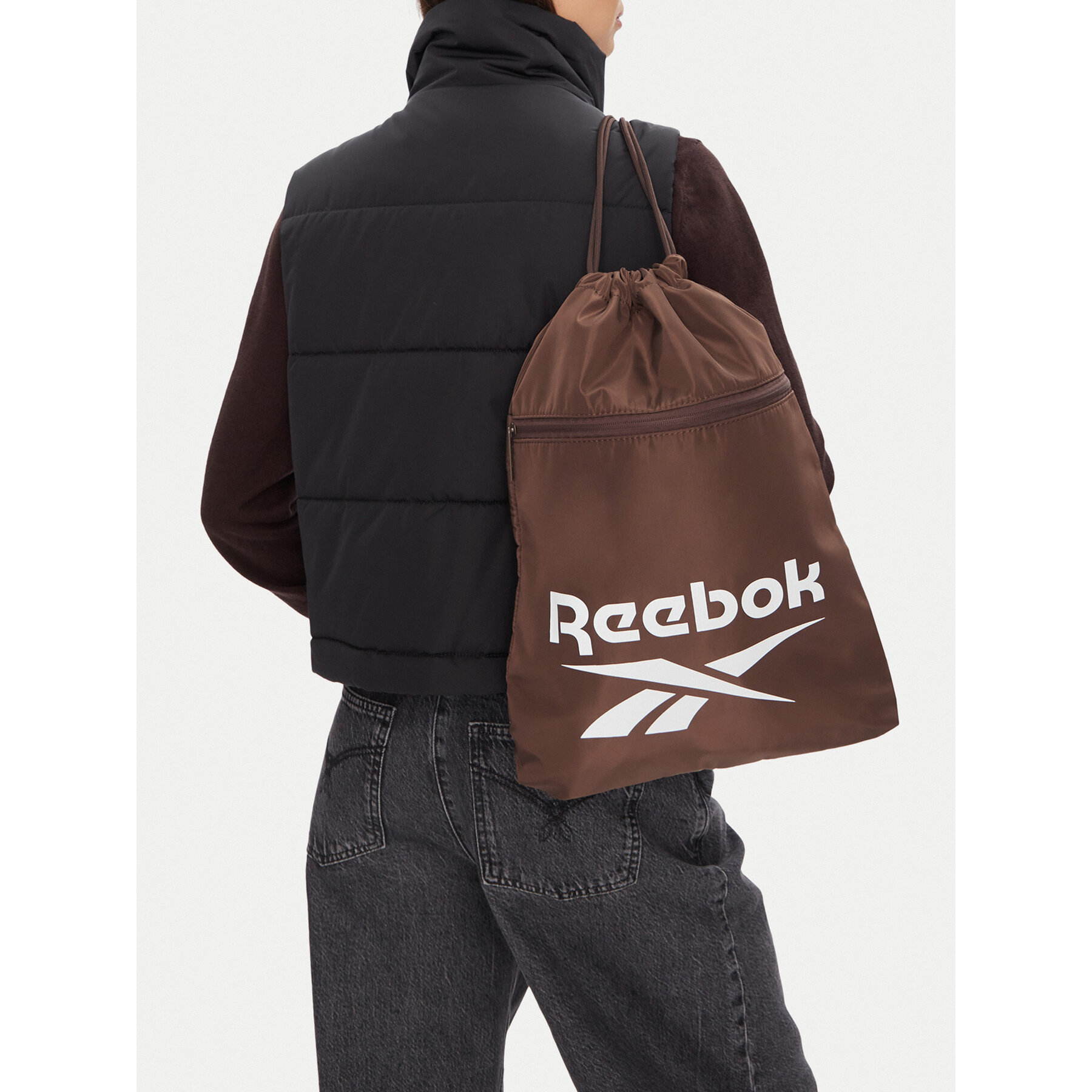 Reebok Plecak RBK-B-044-CCC Brązowy
