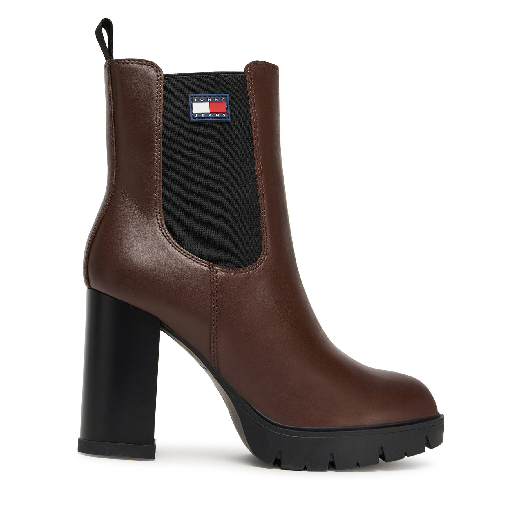 Tommy Jeans Botki Tjw EN0EN02831 Brązowy