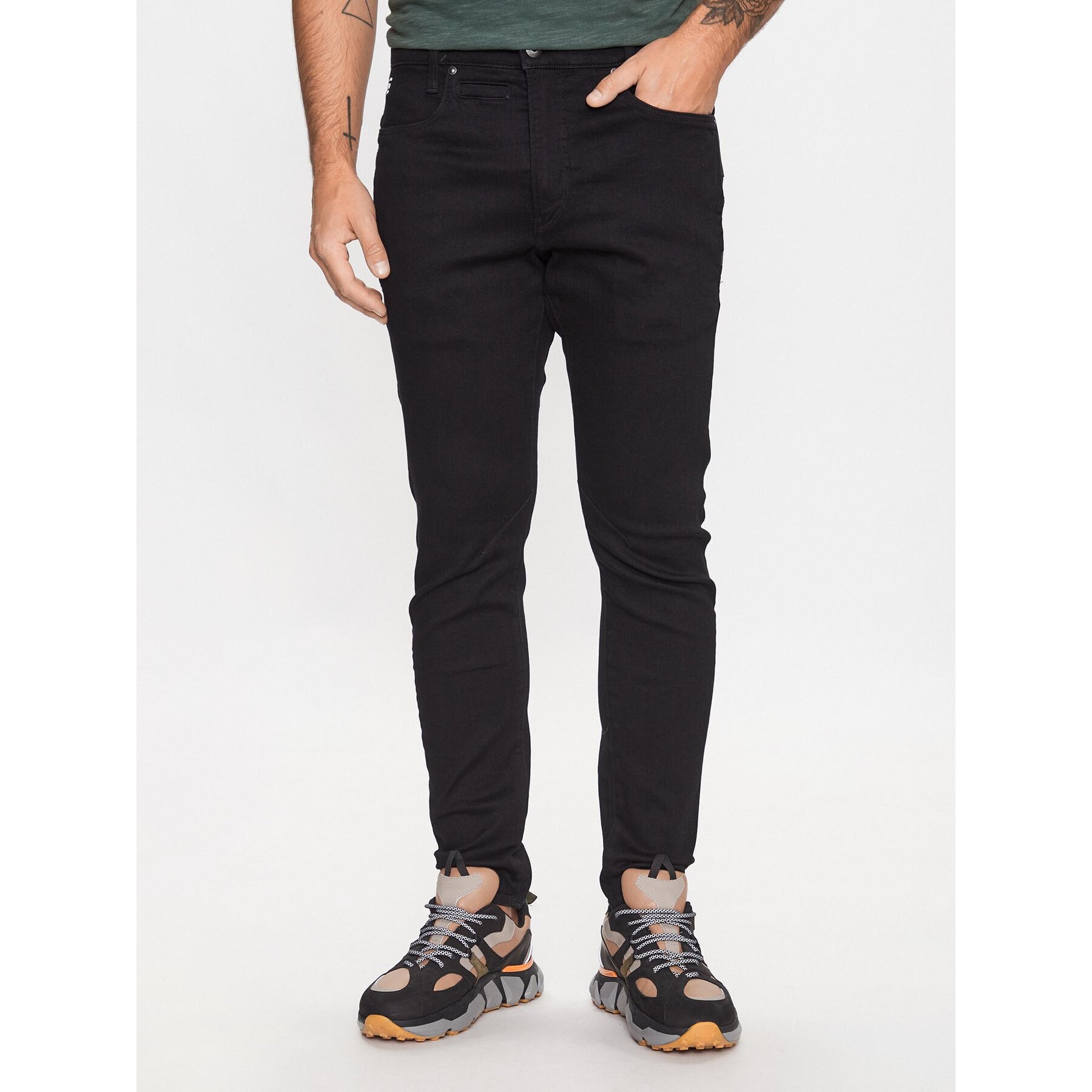 G-Star Raw Jeansy D05385-B964-A810 Czarny Slim Fit