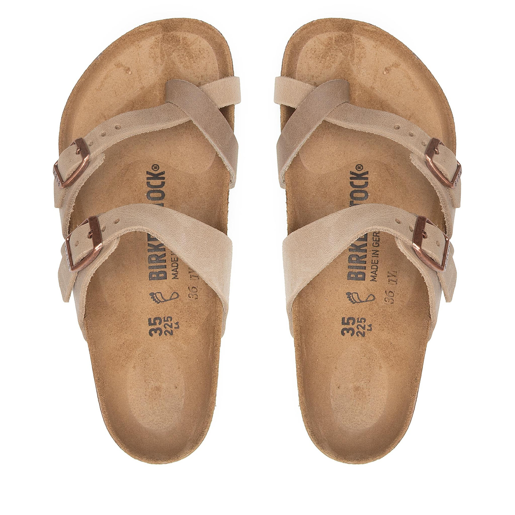 Birkenstock Japonki Mayari 1011433 Beżowy