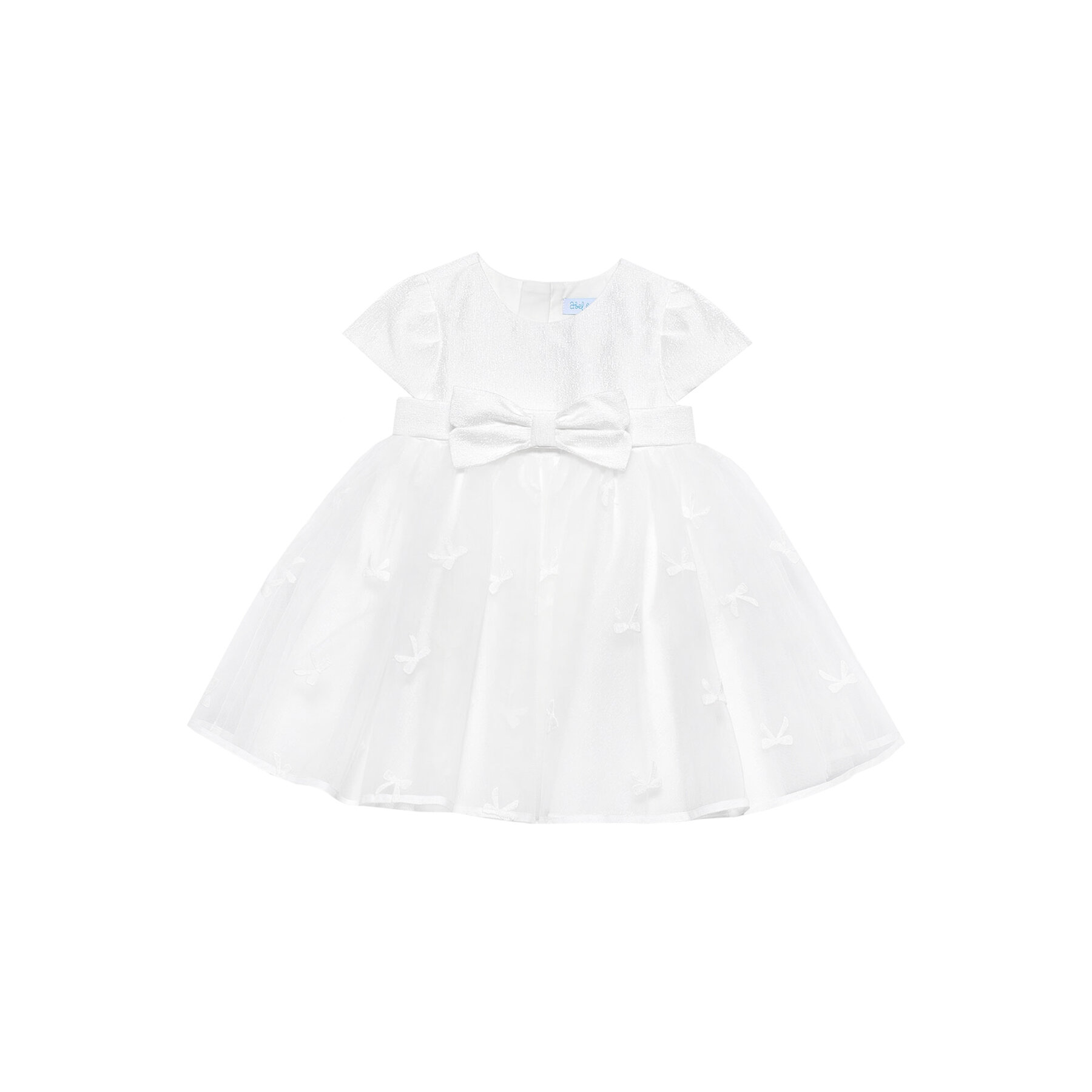 Abel & Lula Sukienka elegancka 5003 Écru Regular Fit
