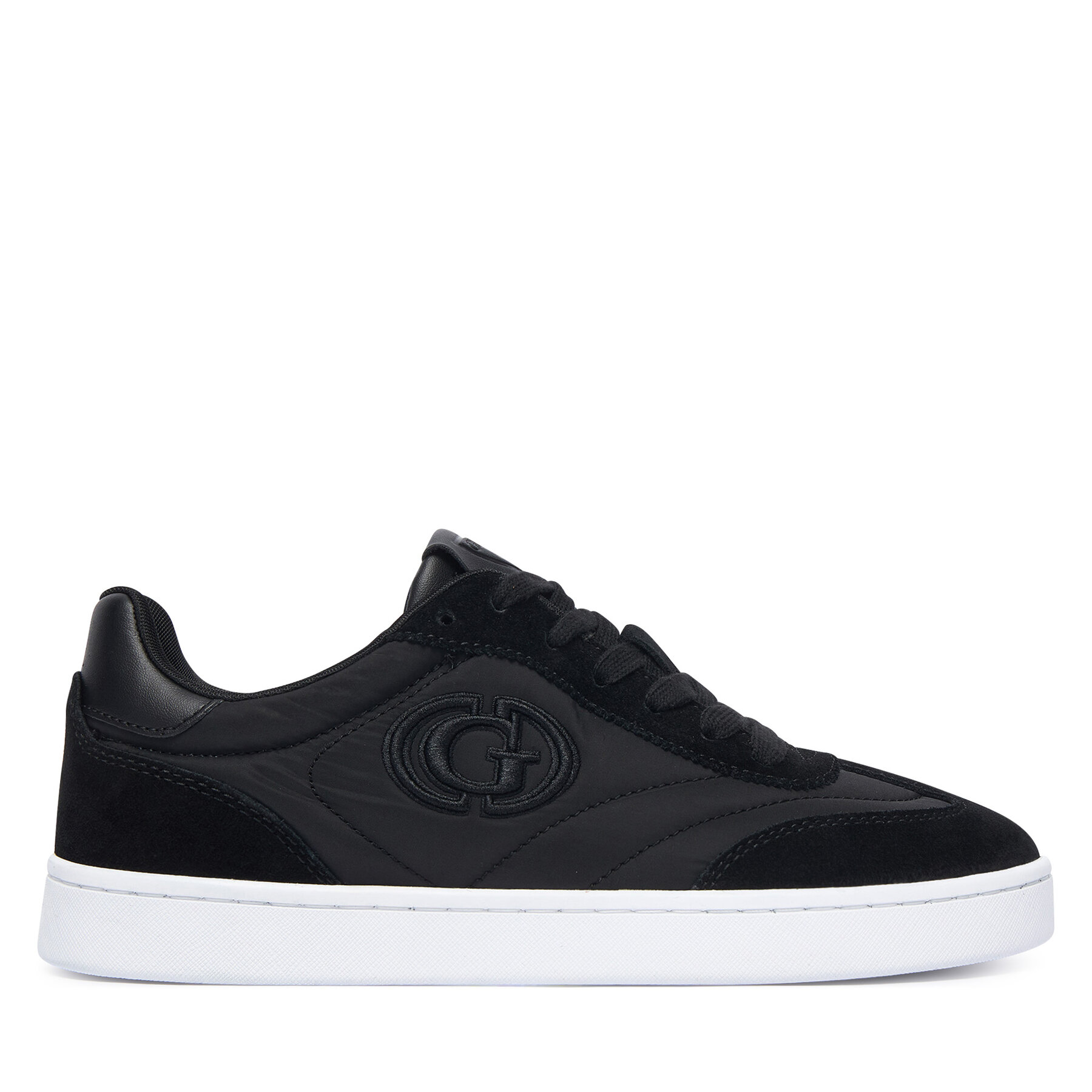 Guess Sneakersy FLTJAC LEA12 Czarny