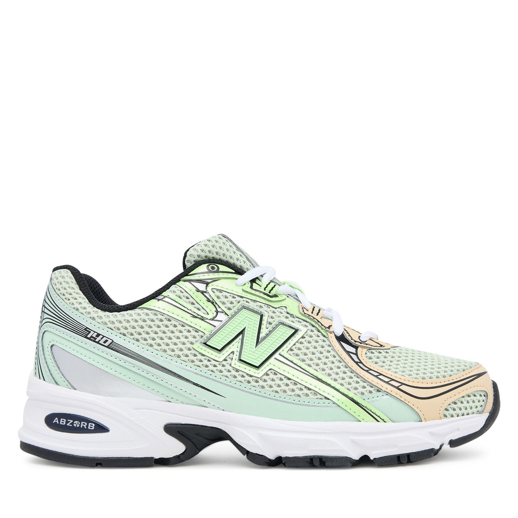New Balance Sneakersy U740YC2 W Zielony