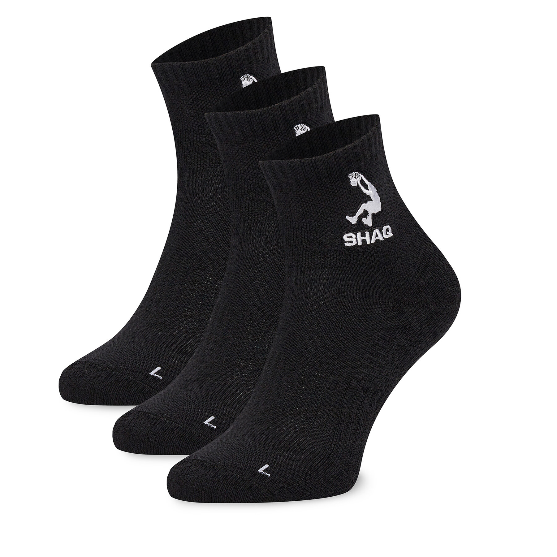 Shaq Skarpety krótkie AS_SHQ_H_001Z_SS25 (3-PACK) Czarny