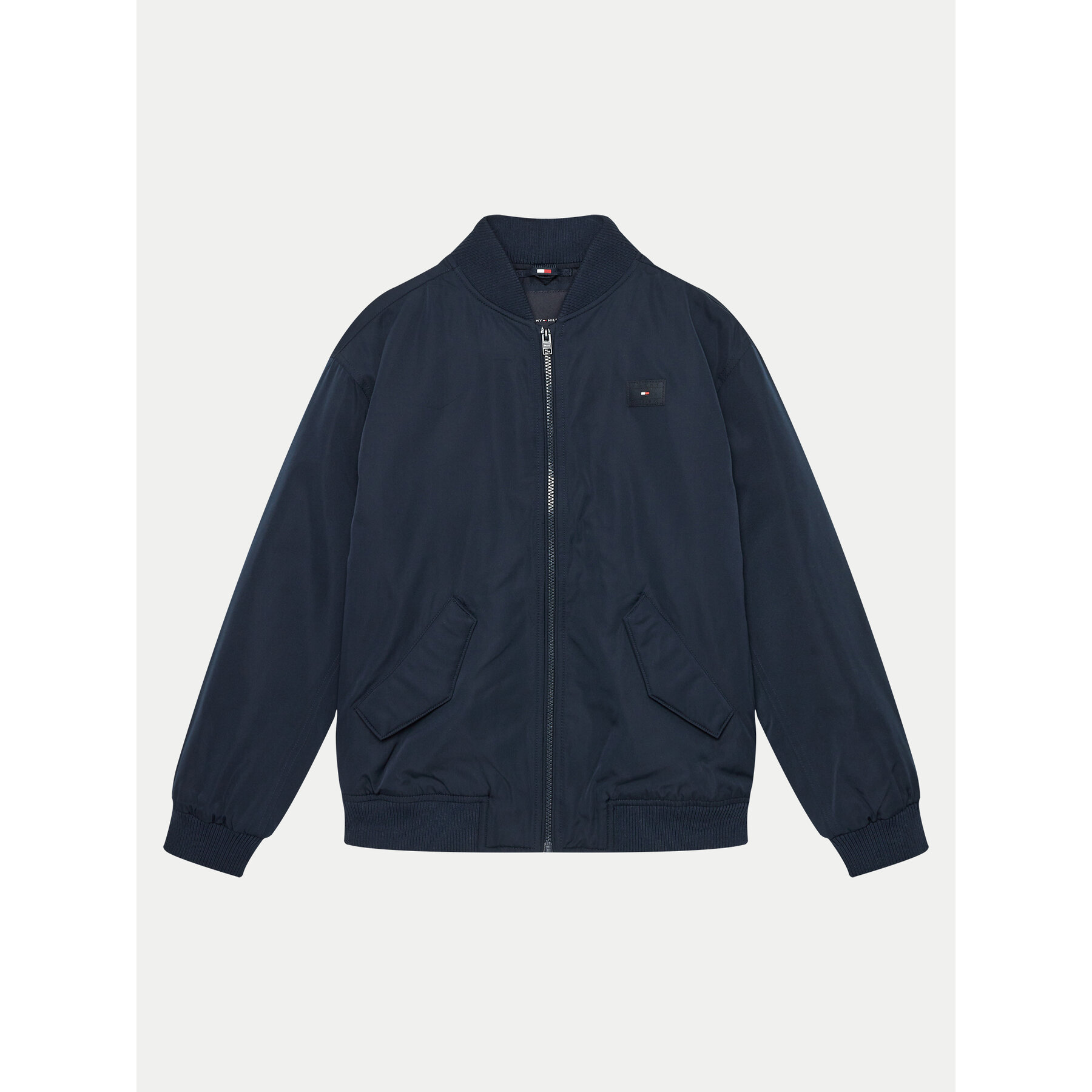 Tommy Hilfiger Kurtka bomber KB0KB09091 Granatowy Relaxed Fit