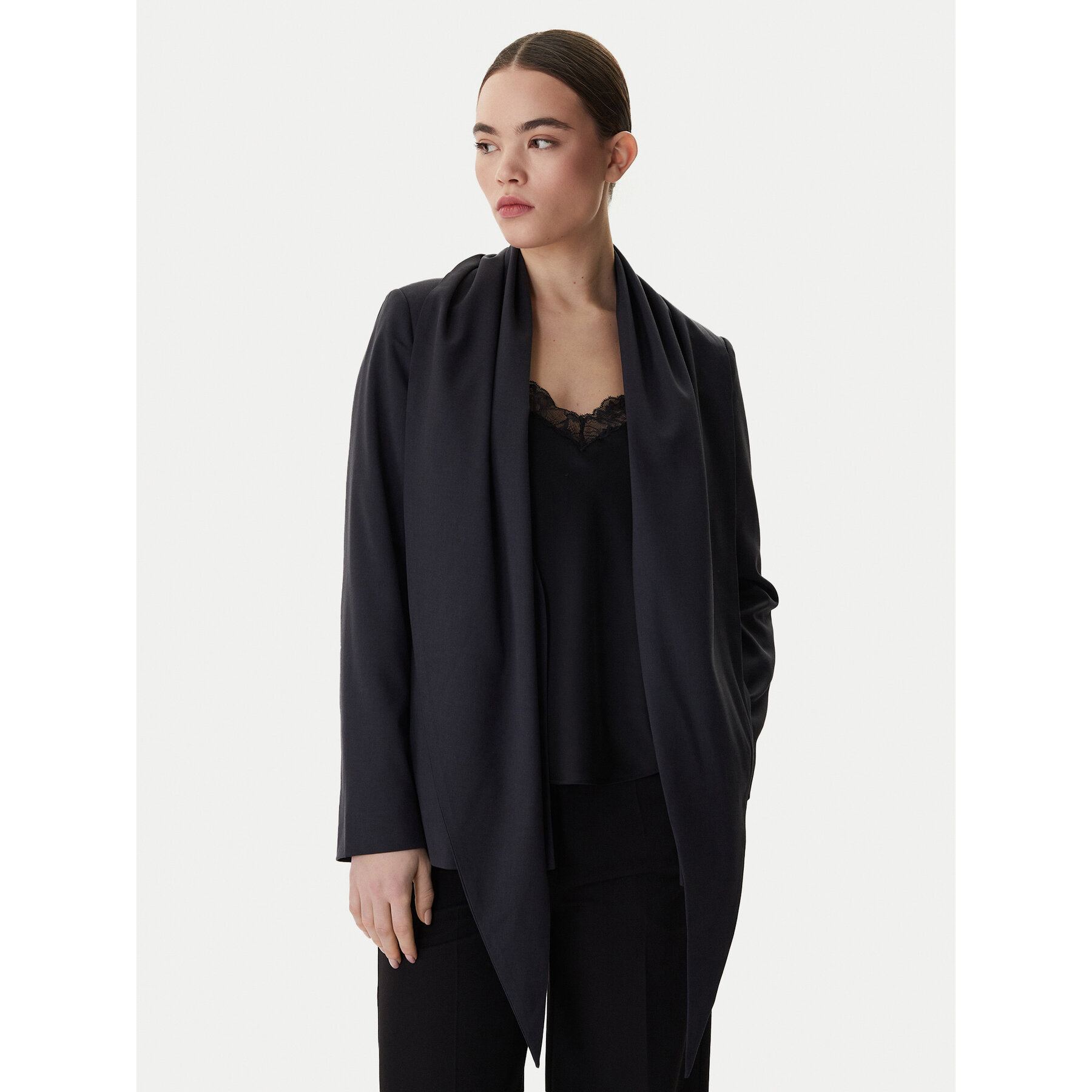 Vero Moda Marynarka Mira 10341163 Szary Regular Fit