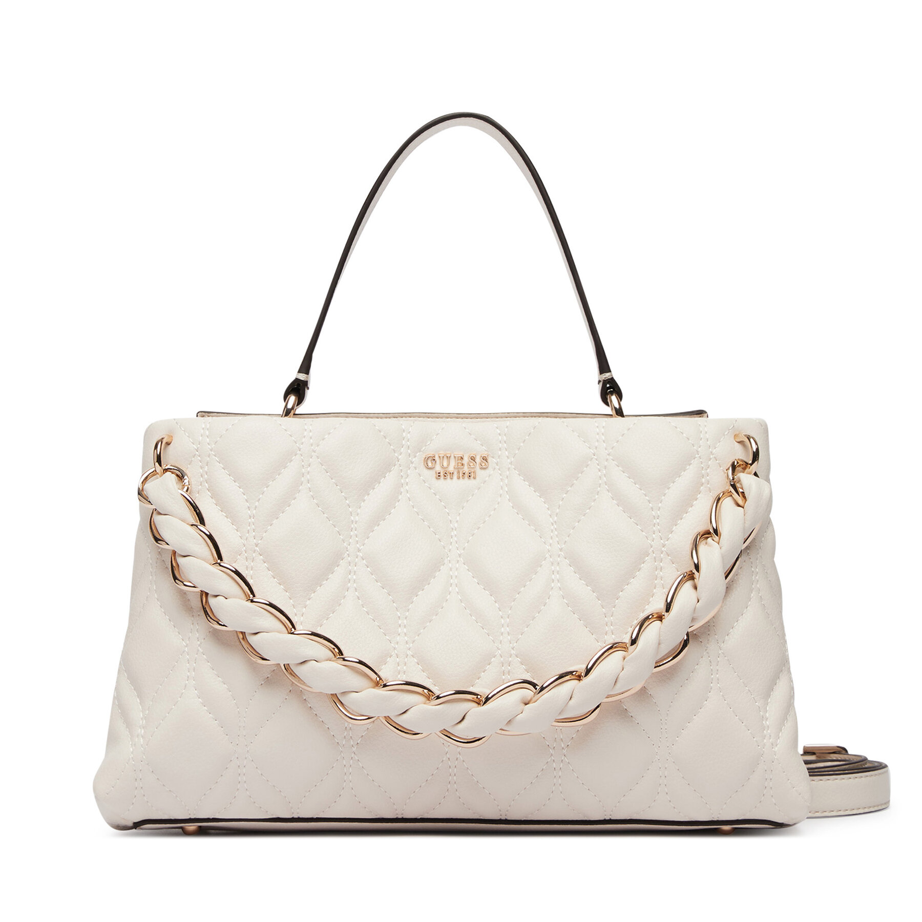 Guess Torebka Maxine HWQG97 33050 Kremowy
