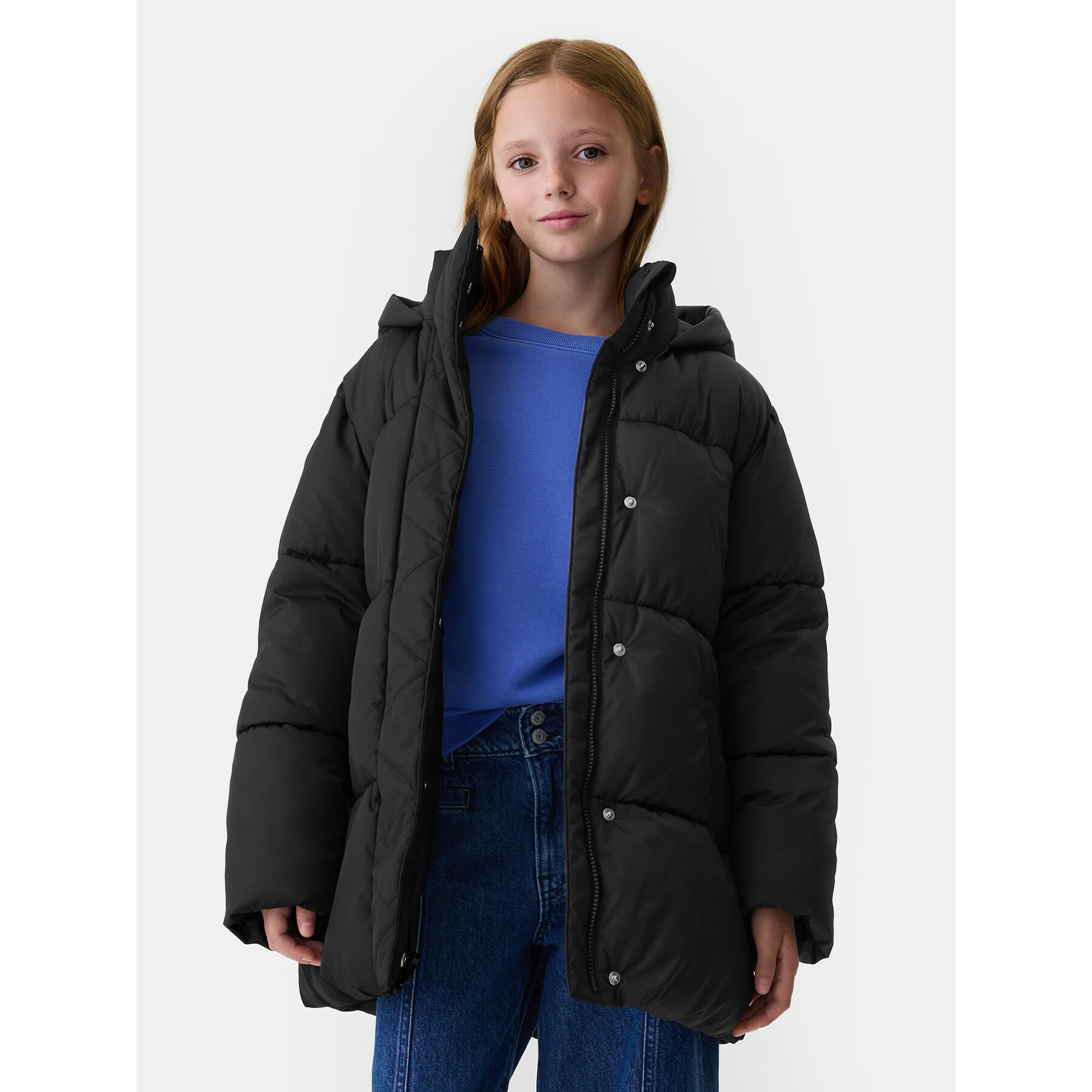 Gap Kurtka zimowa 523912-00 Czarny Regular Fit